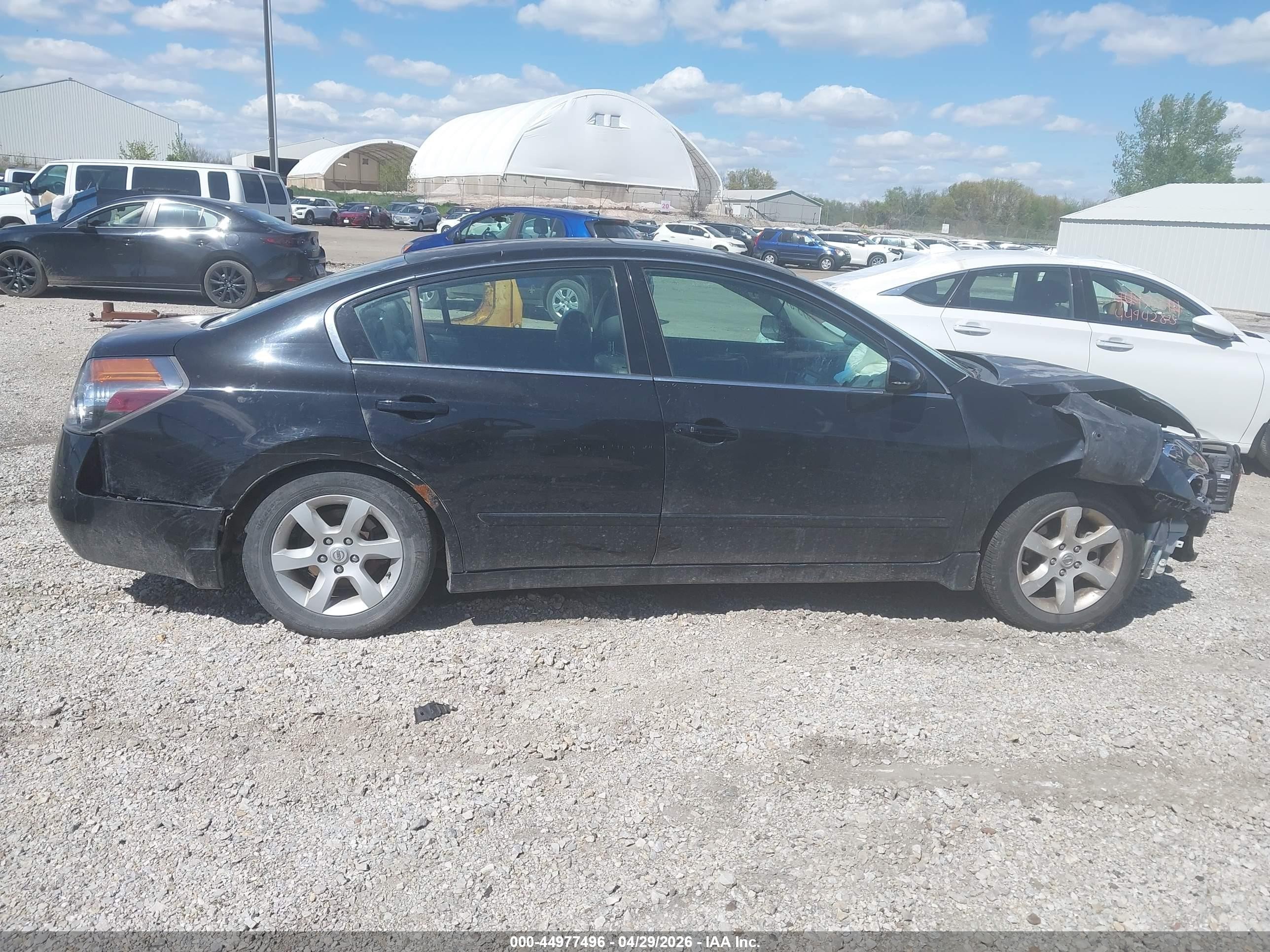 2008 Nissan Altima 2.5 S Черный vin: 1N4AL21E78C266066