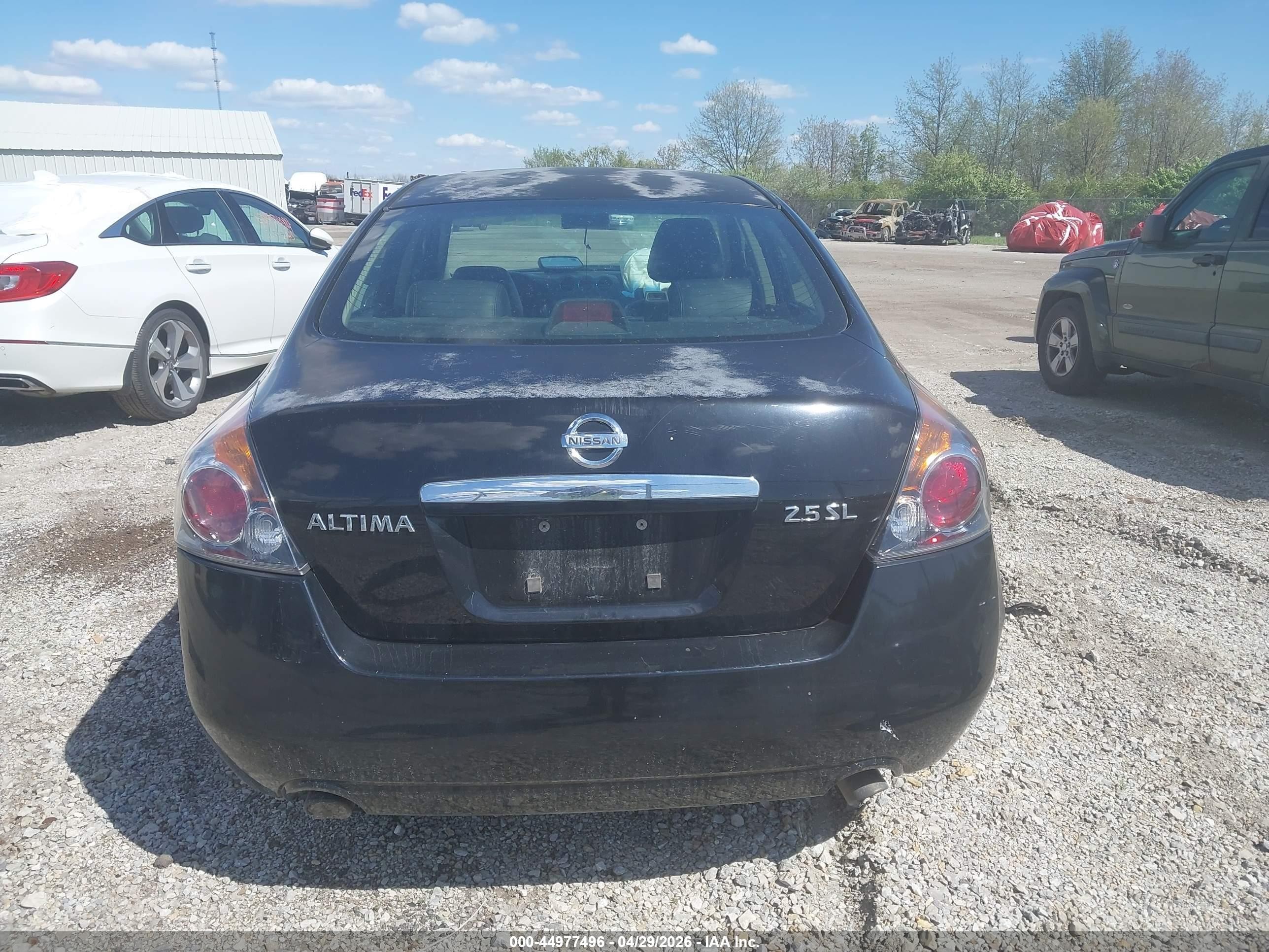 2008 Nissan Altima 2.5 S Черный vin: 1N4AL21E78C266066