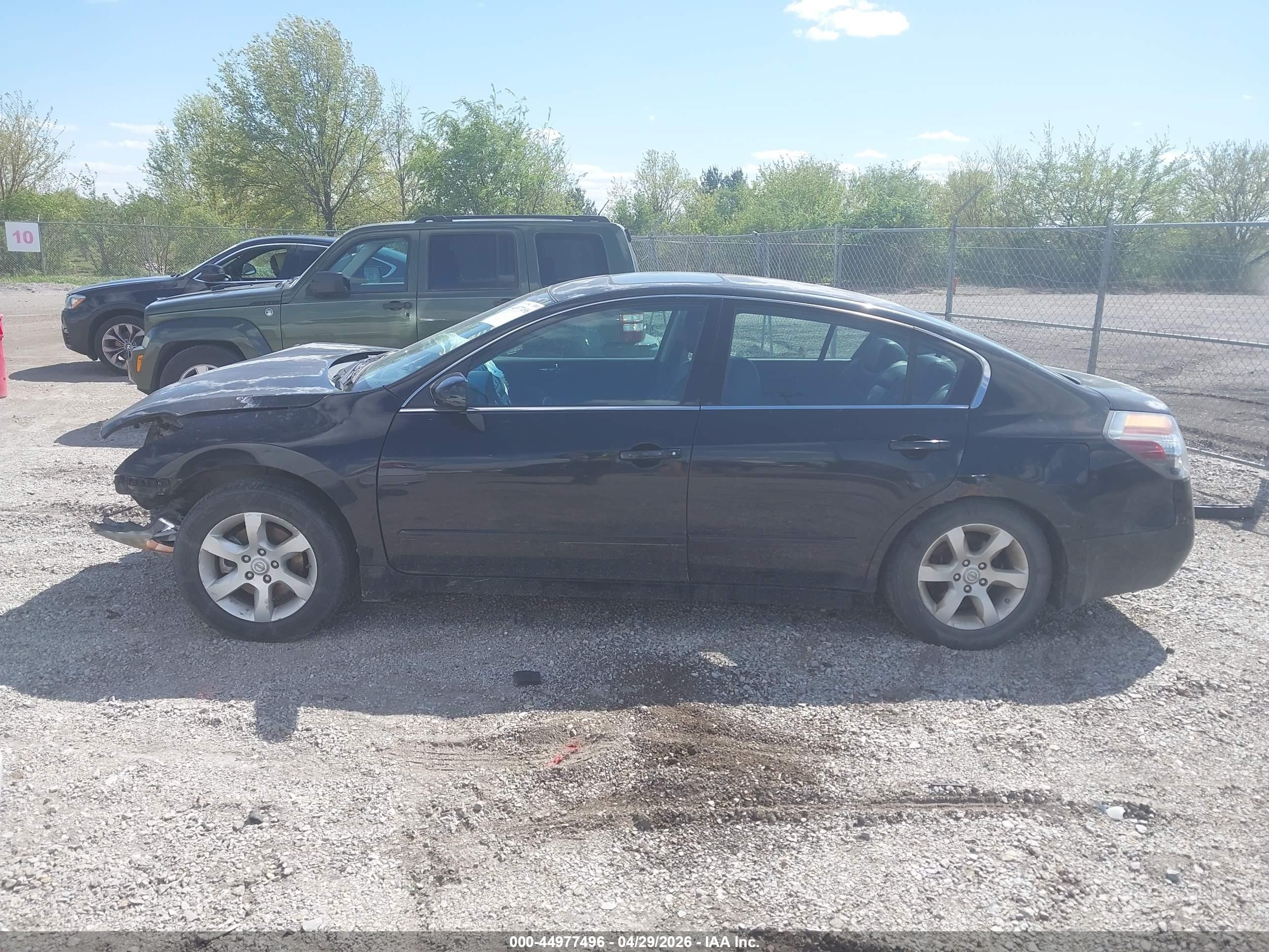 2008 Nissan Altima 2.5 S Черный vin: 1N4AL21E78C266066