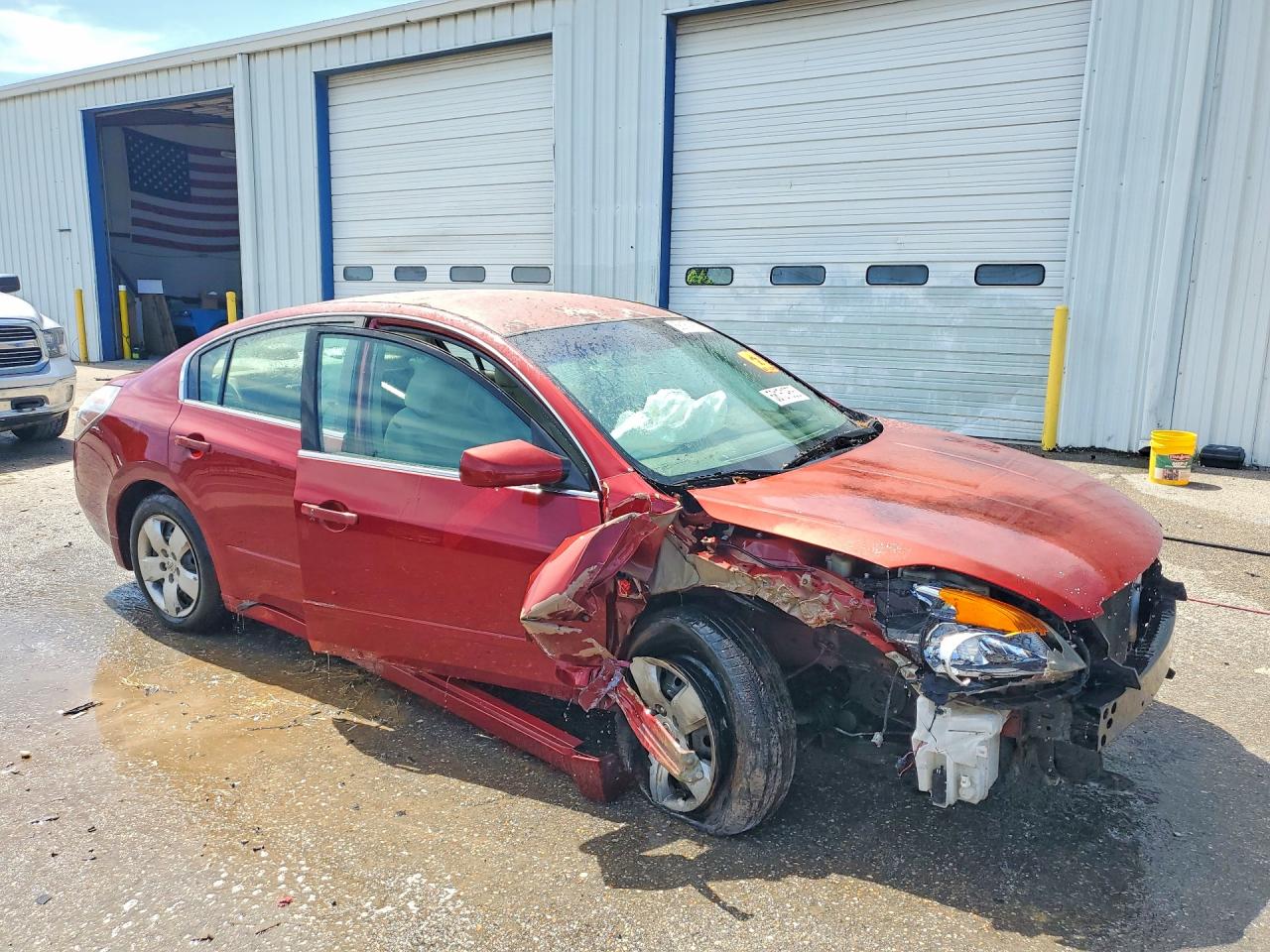 2008 Nissan Altima 2.5 Burgundy vin: 1N4AL21E78N403138