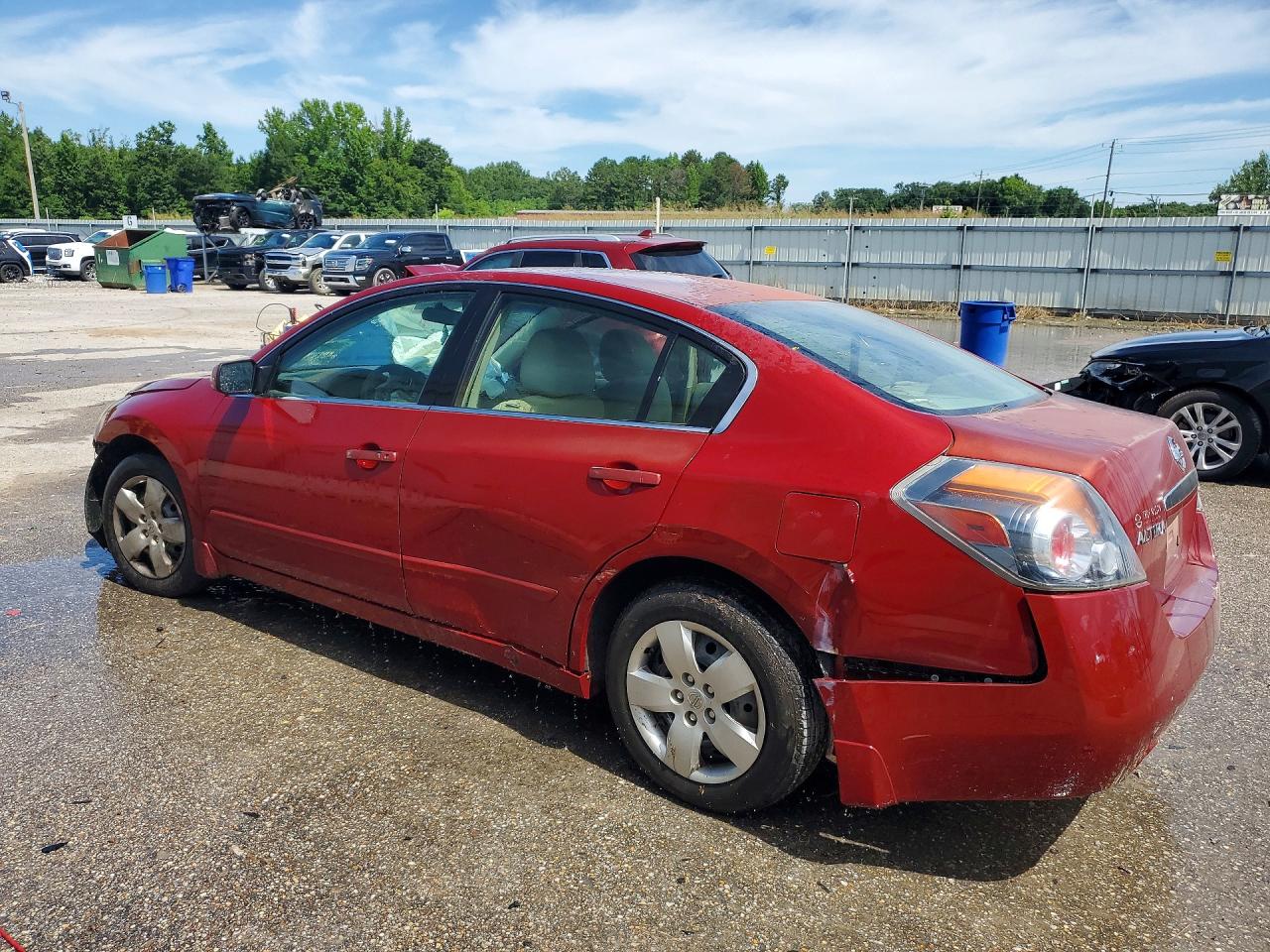 2008 Nissan Altima 2.5 Burgundy vin: 1N4AL21E78N403138