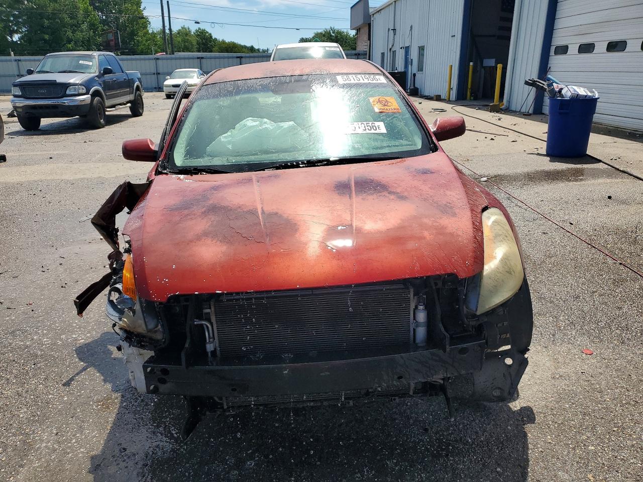 2008 Nissan Altima 2.5 Burgundy vin: 1N4AL21E78N403138