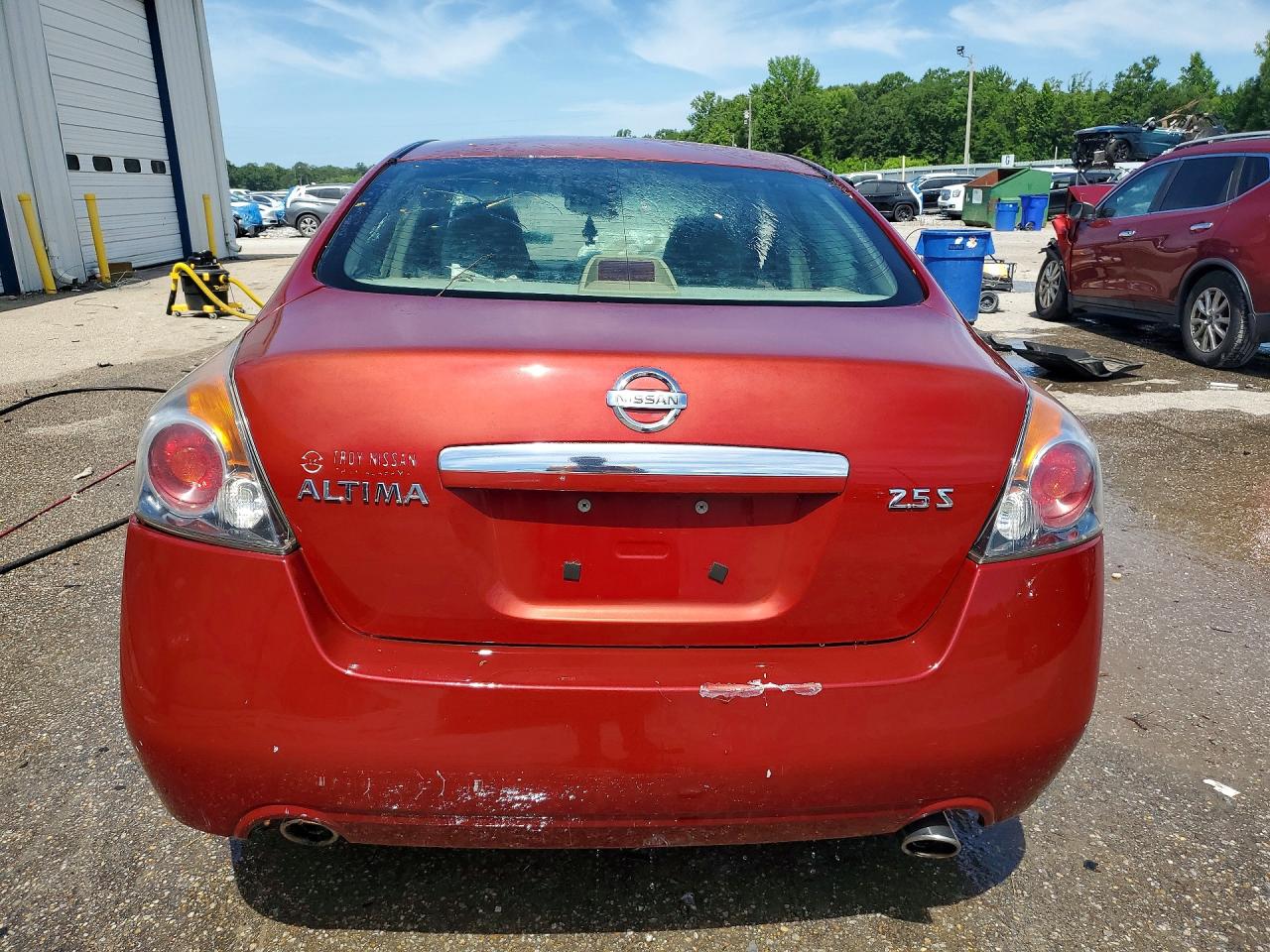 2008 Nissan Altima 2.5 Burgundy vin: 1N4AL21E78N403138