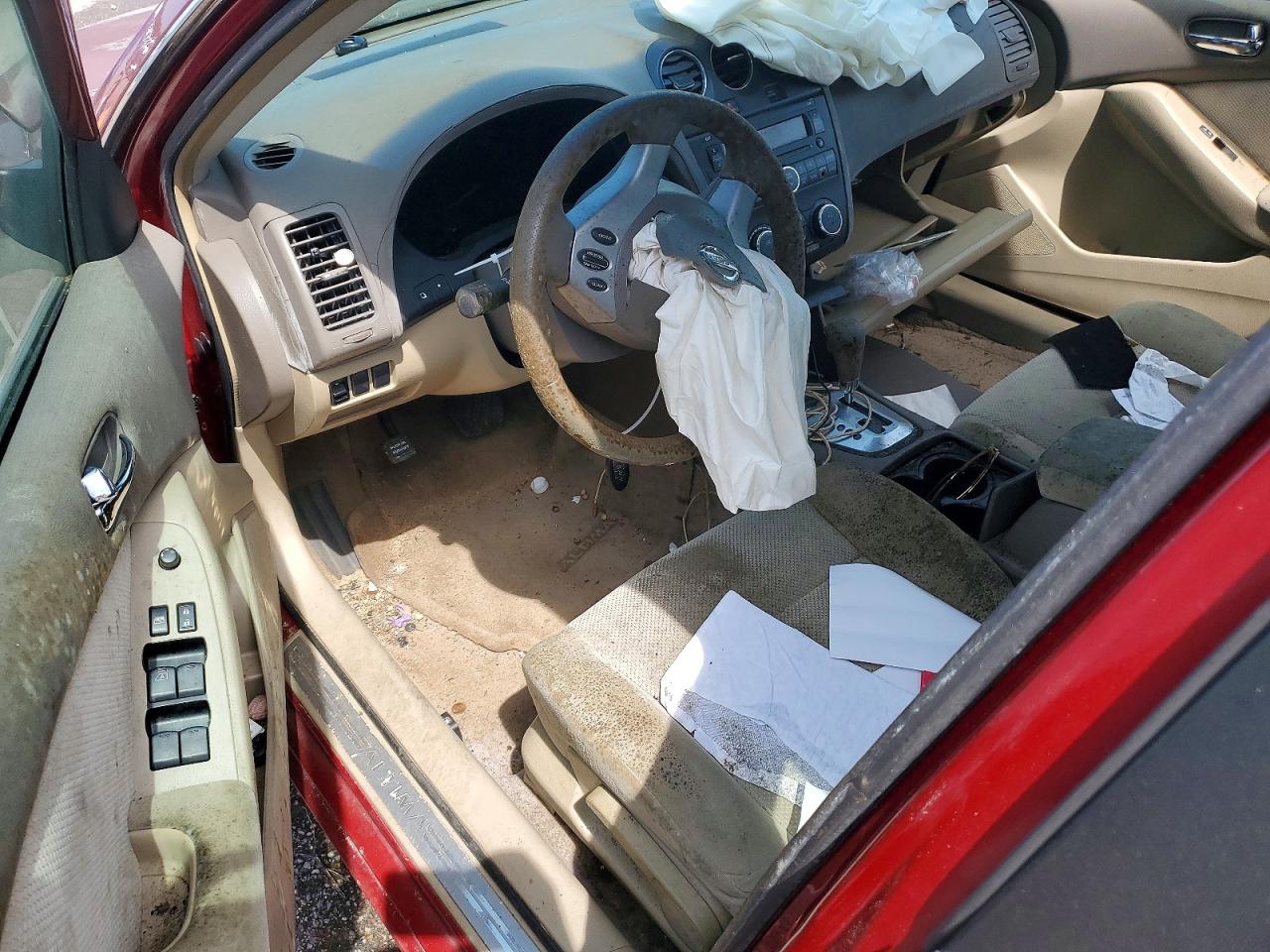 2008 Nissan Altima 2.5 Burgundy vin: 1N4AL21E78N403138