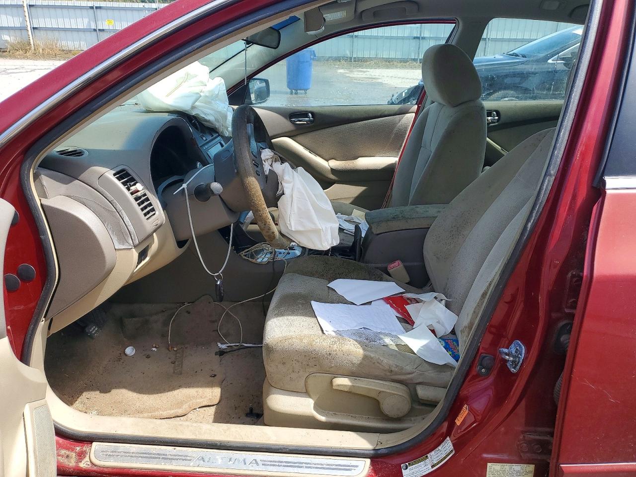 2008 Nissan Altima 2.5 Burgundy vin: 1N4AL21E78N403138