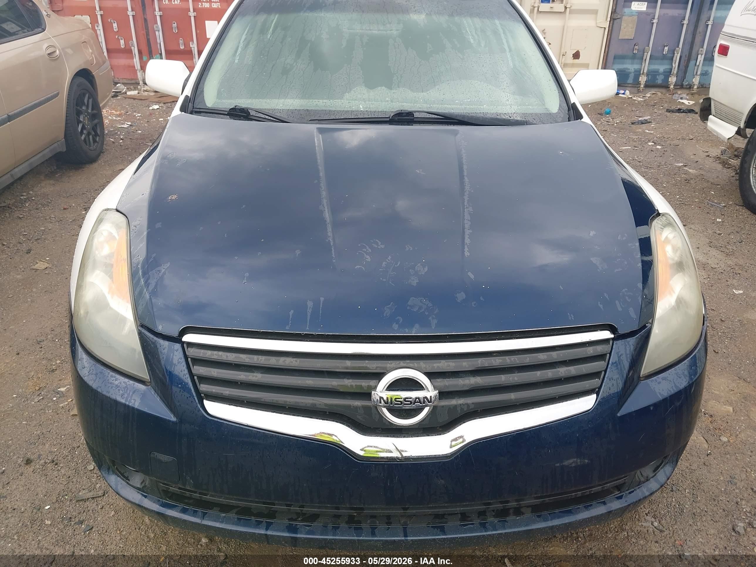 2008 Nissan Altima 2.5 S Белый vin: 1N4AL21E78N406718