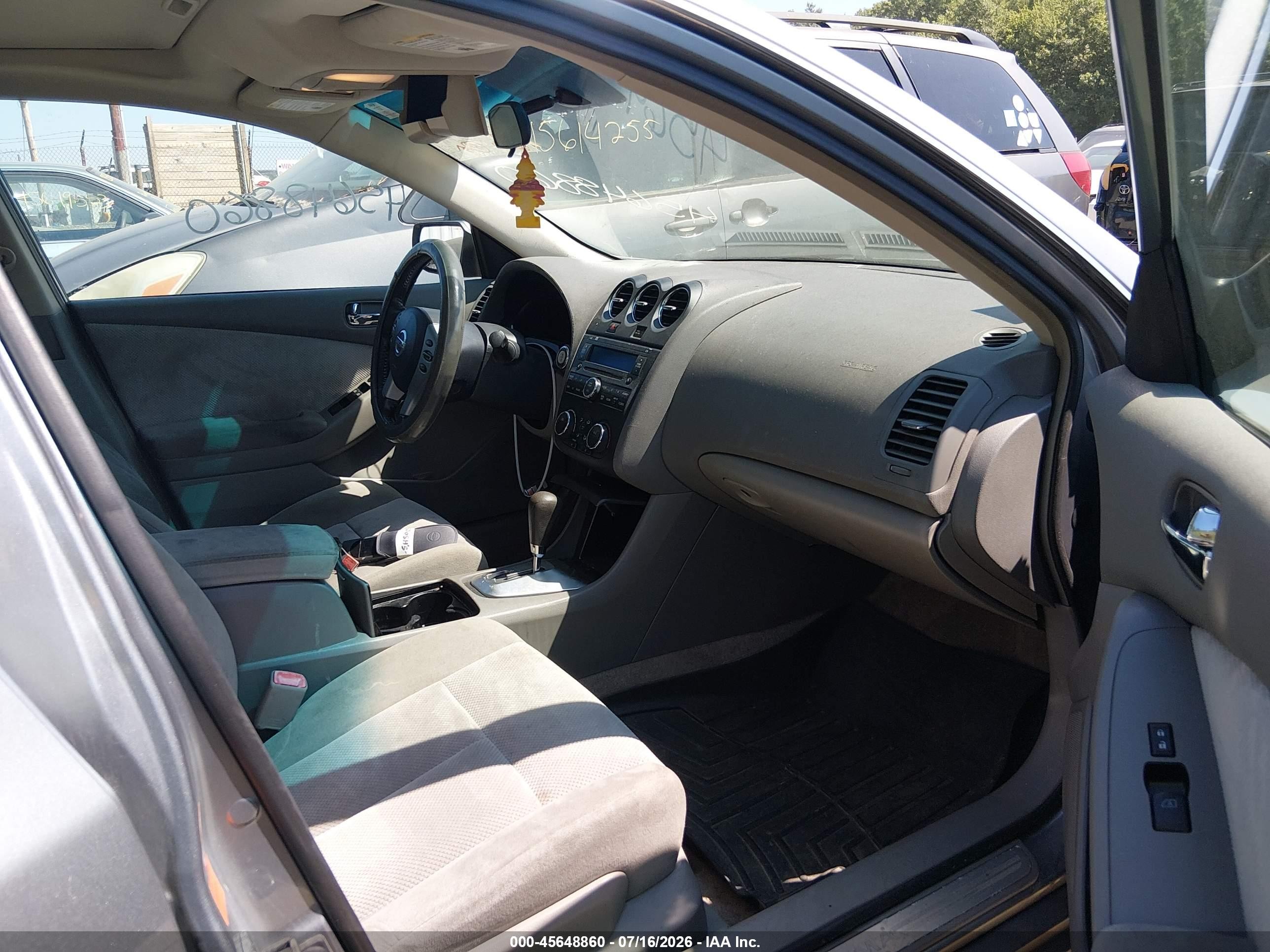 2008 Nissan Altima 2.5 S Gray vin: 1N4AL21E78N410655