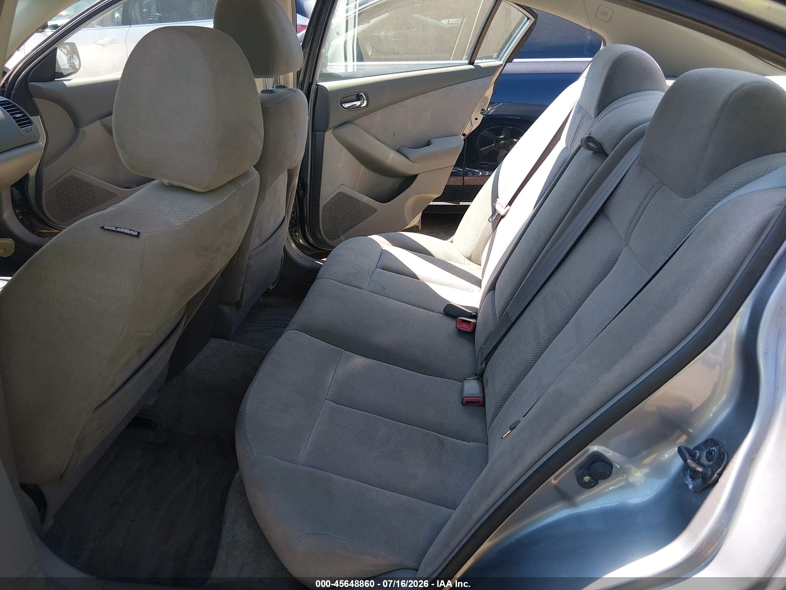 2008 Nissan Altima 2.5 S Gray vin: 1N4AL21E78N410655