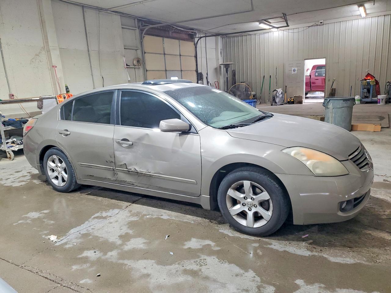 2008 Nissan Altima 2.5 Beige vin: 1N4AL21E78N440898