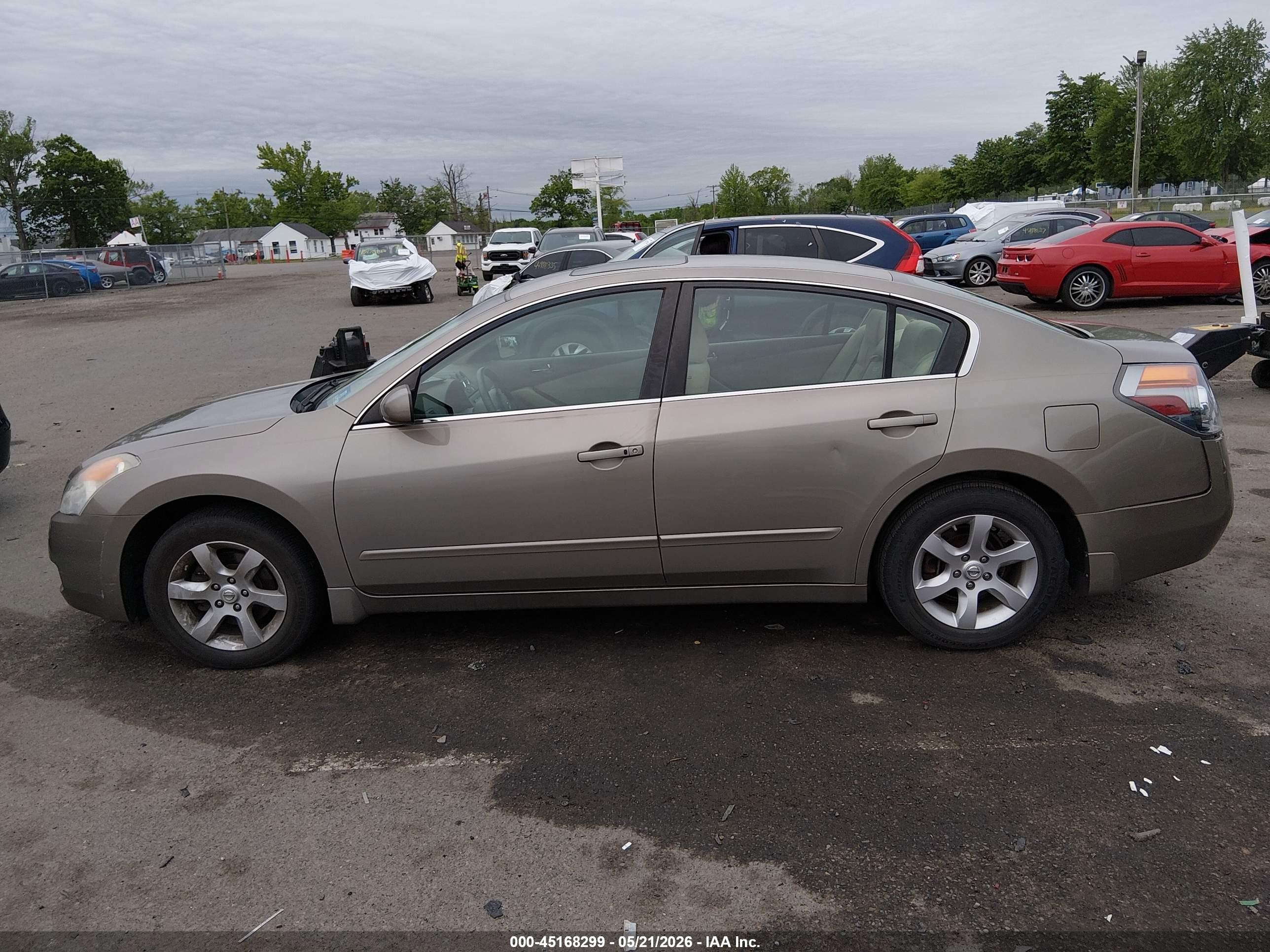 2008 Nissan Altima 2.5 S Brown vin: 1N4AL21E78N454767