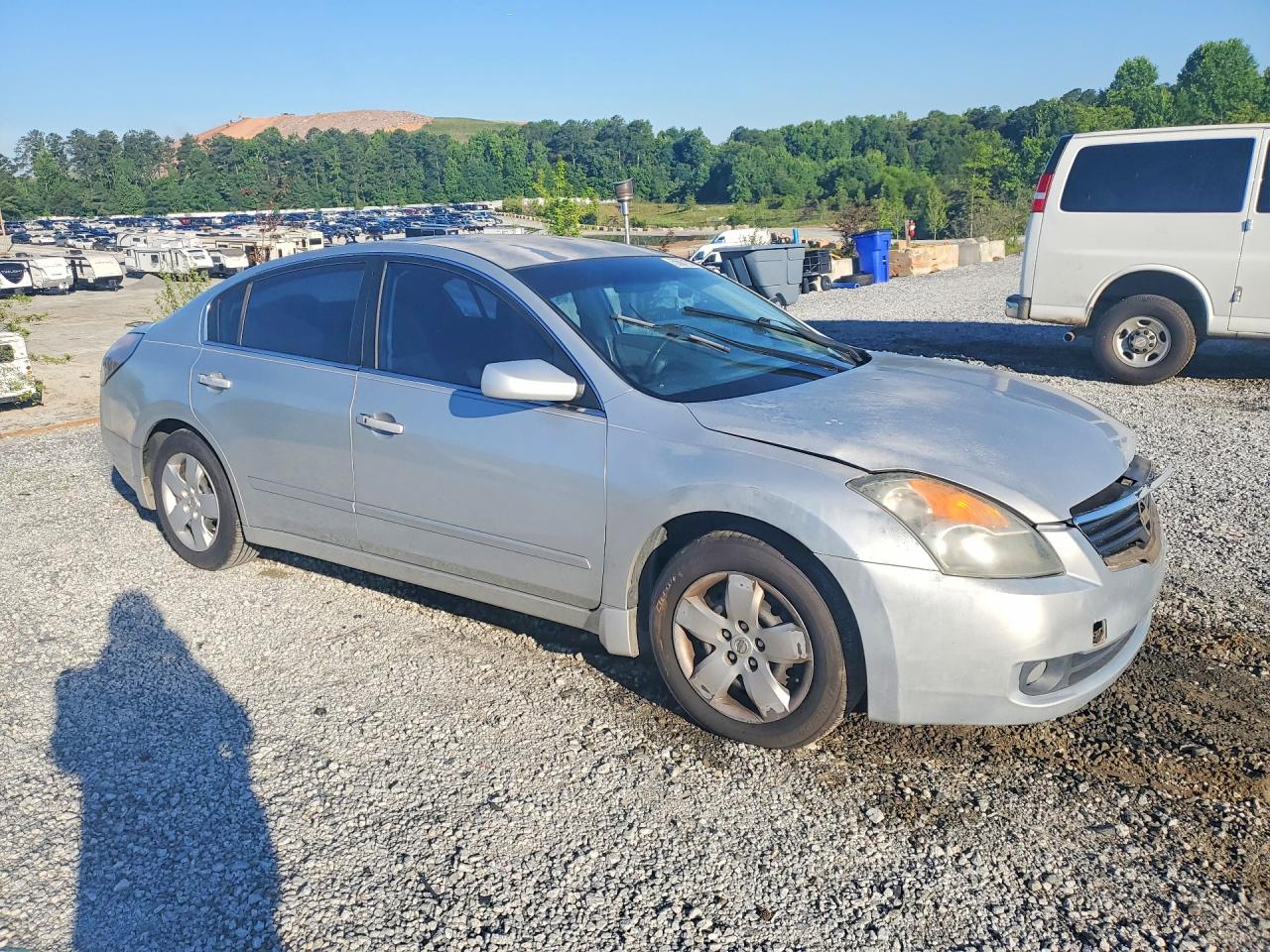2008 Nissan Altima 2.5 Silver vin: 1N4AL21E78N471584