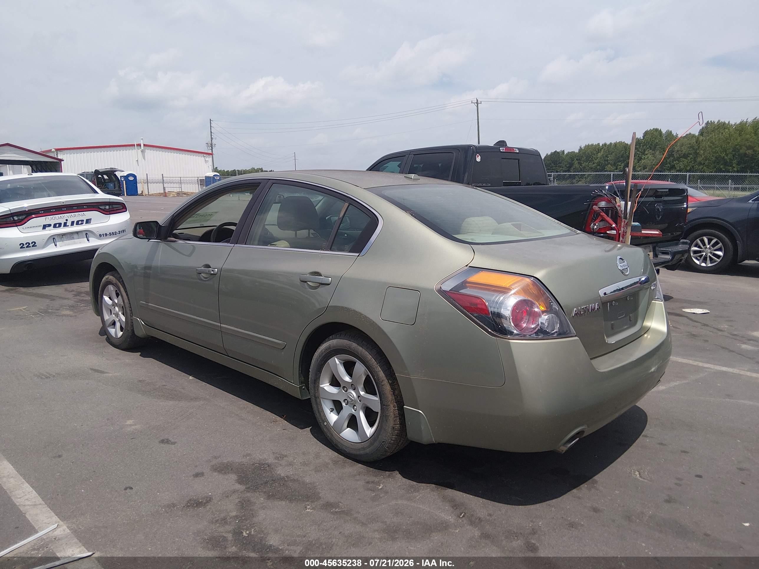 2008 Nissan Altima 2.5 Sl Green vin: 1N4AL21E78N471875