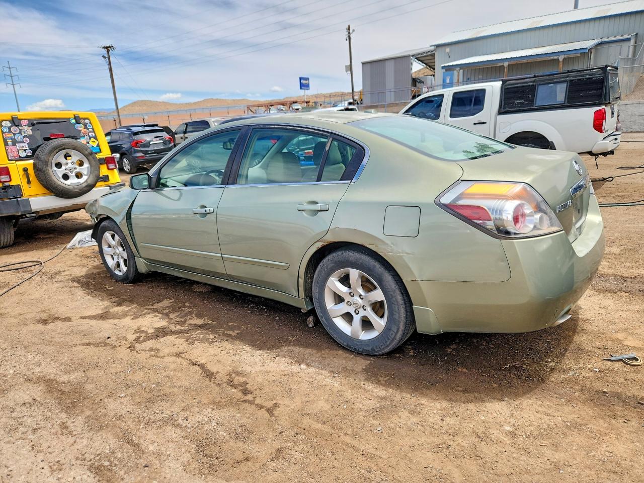 2008 Nissan Altima 2.5 Green vin: 1N4AL21E78N479880