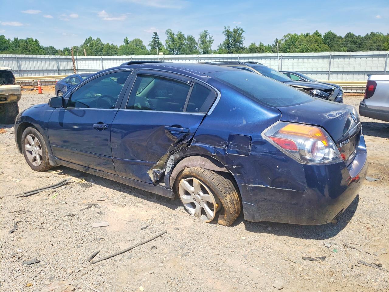 2008 Nissan Altima Blue vin: 1N4AL21E78N496887
