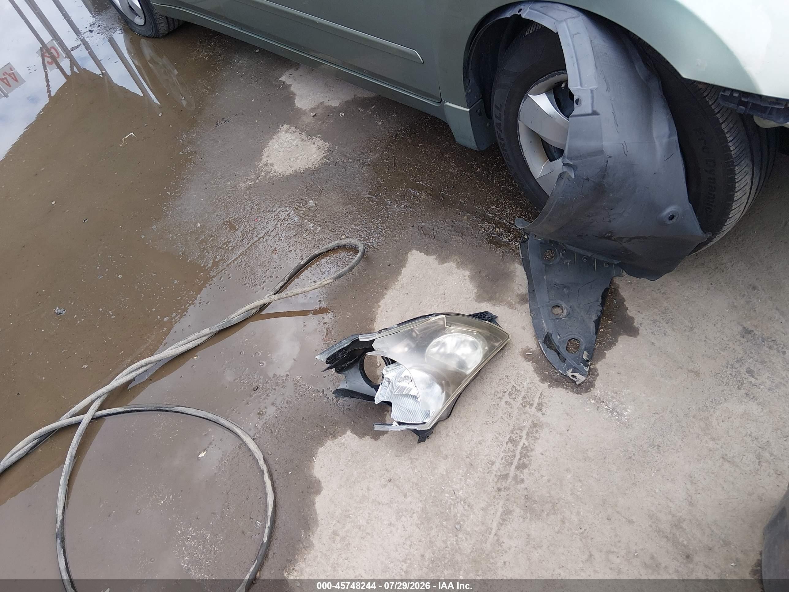 2008 Nissan Altima 2.5 S Зеленый vin: 1N4AL21E78N507936