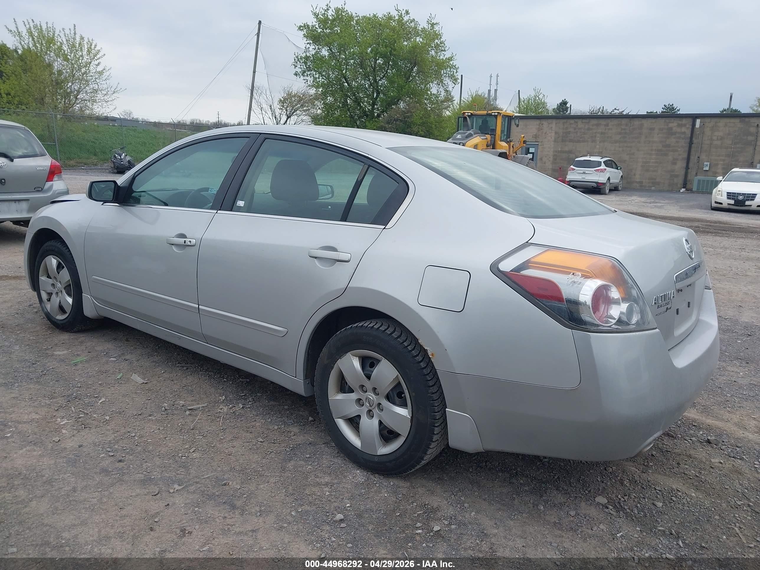 2008 Nissan Altima 2.5 S Silver vin: 1N4AL21E78N510190