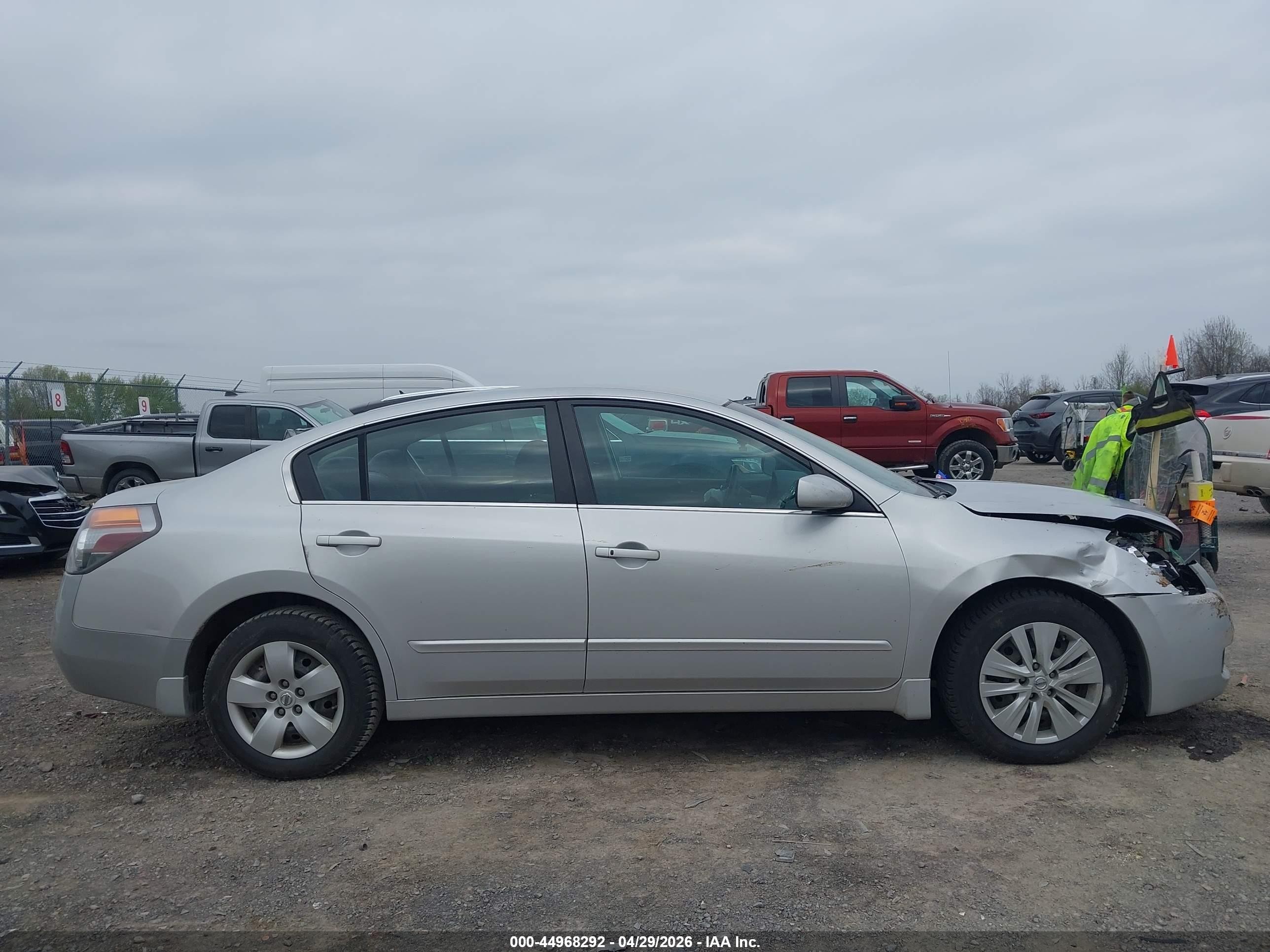 2008 Nissan Altima 2.5 S Silver vin: 1N4AL21E78N510190