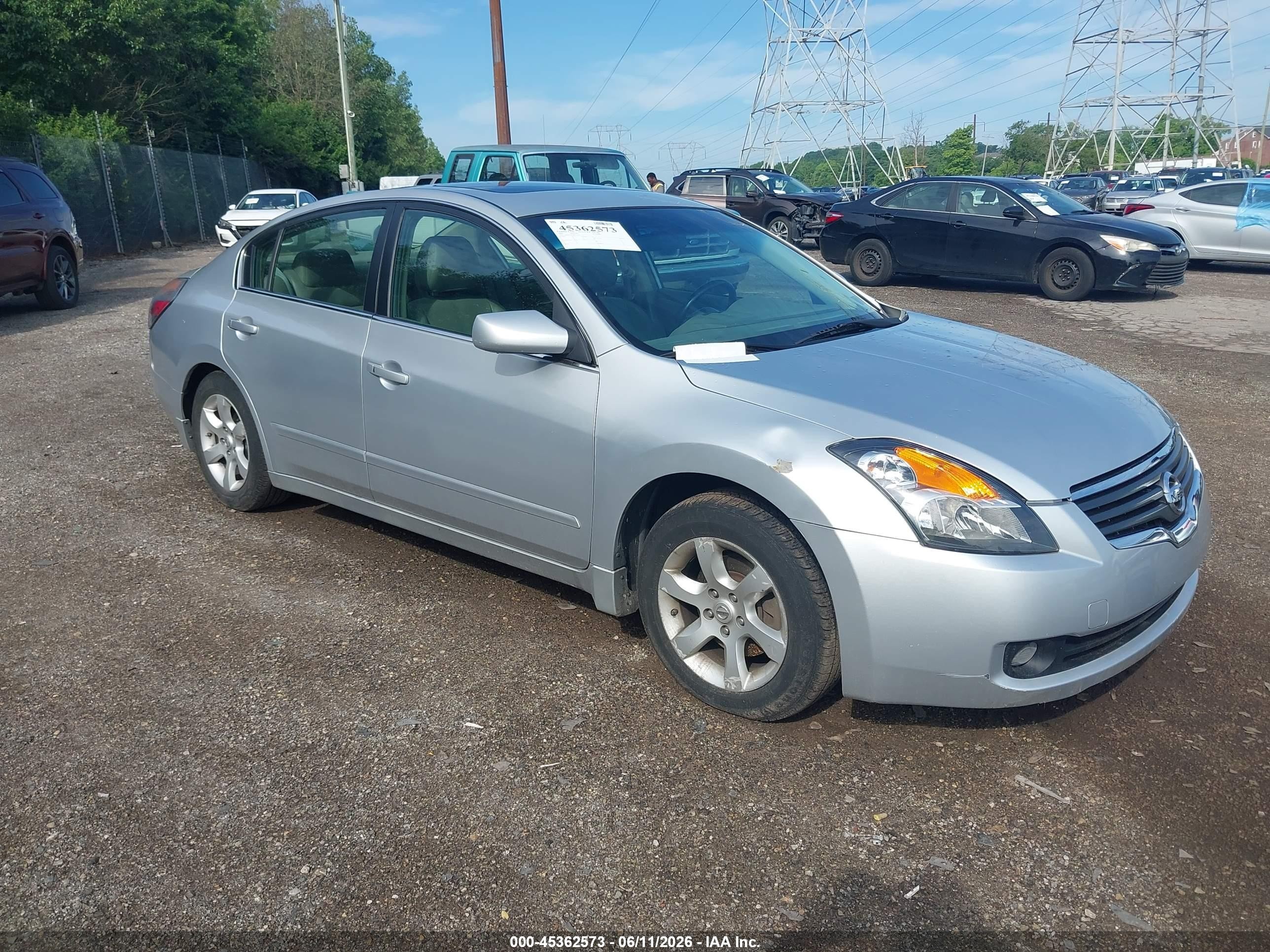 2008 Nissan Altima 2.5 S Silver vin: 1N4AL21E78N514191