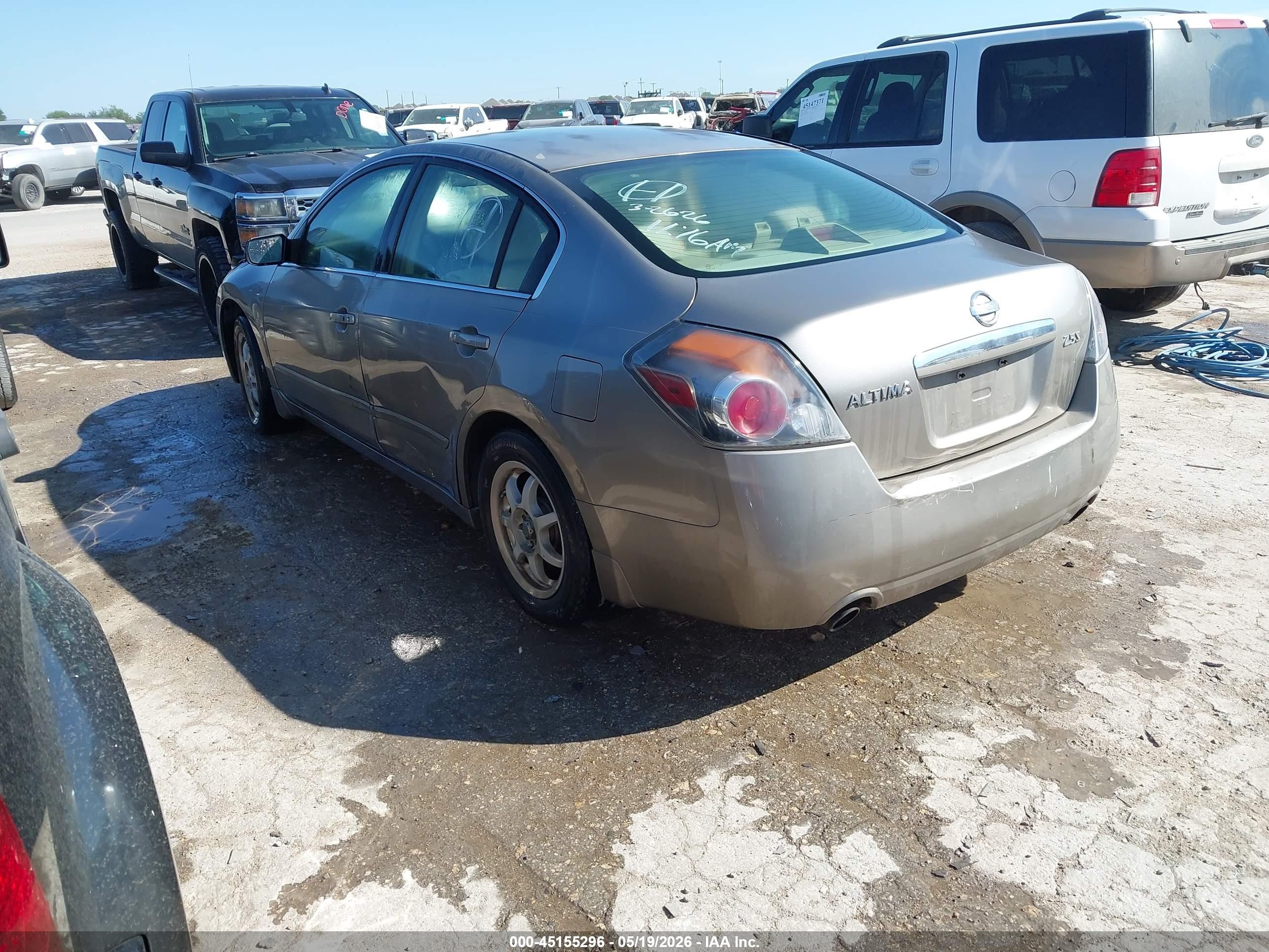 2008 Nissan Altima 2.5 S Beige vin: 1N4AL21E78N537485
