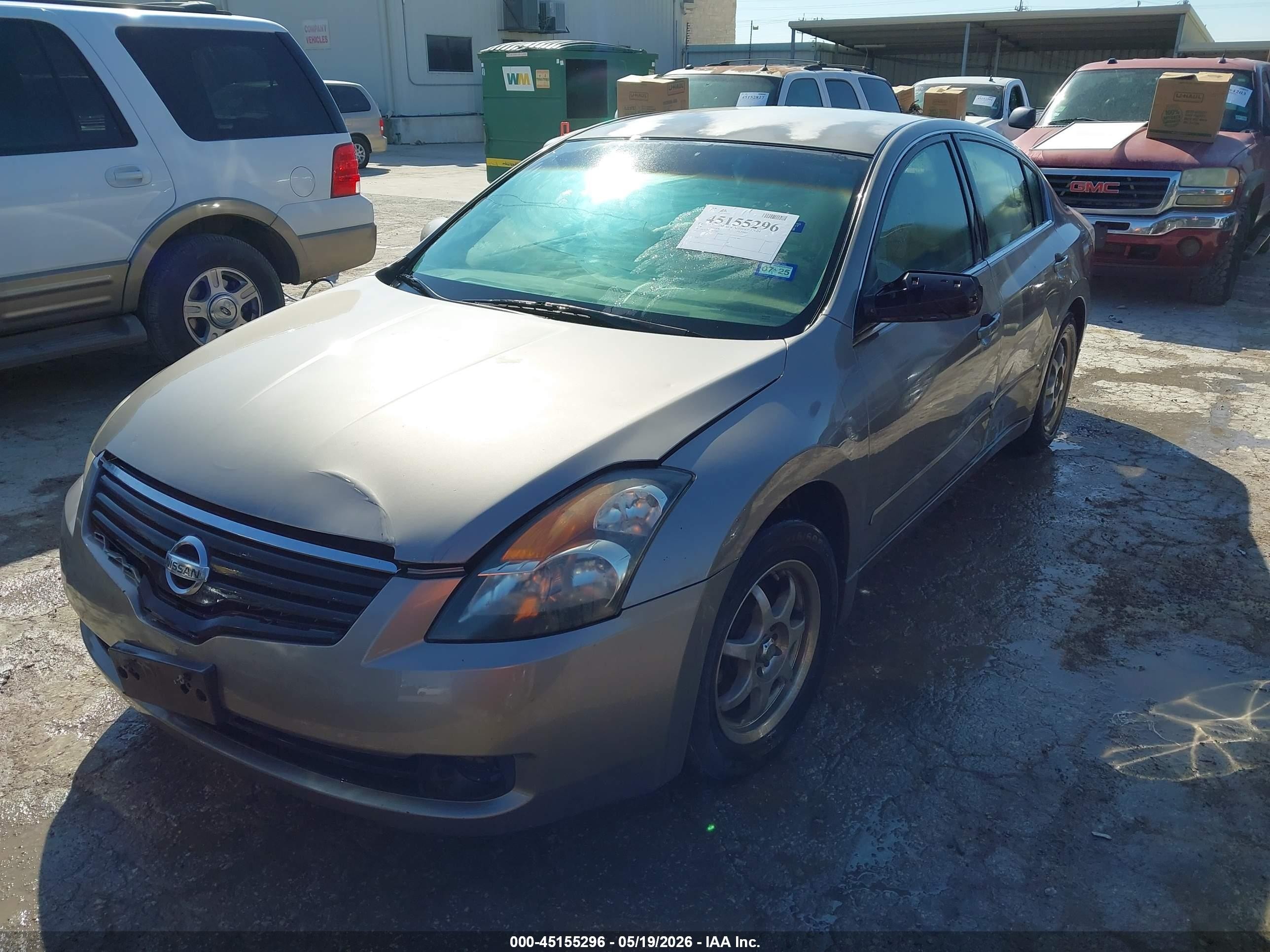 2008 Nissan Altima 2.5 S Beige vin: 1N4AL21E78N537485