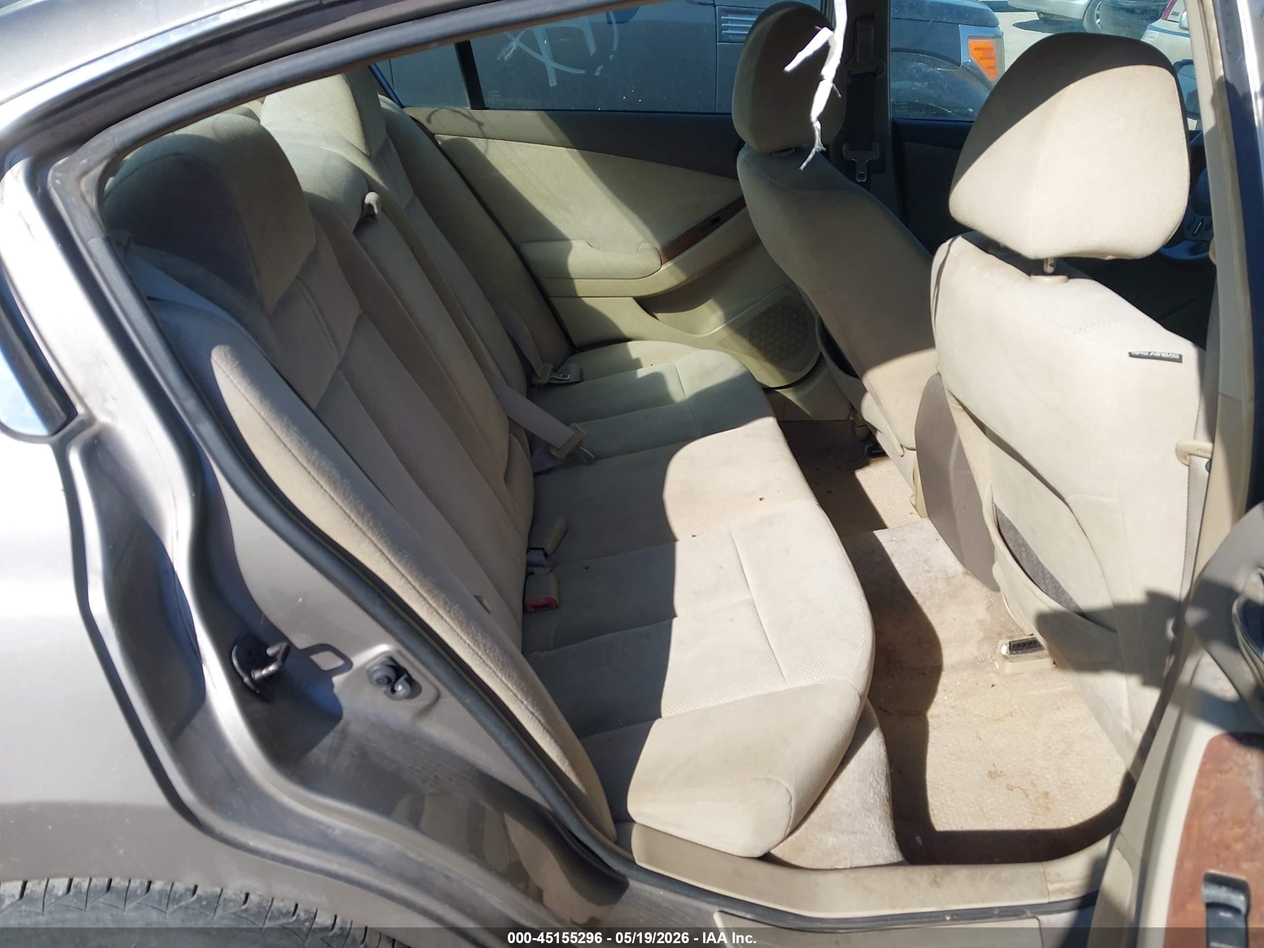 2008 Nissan Altima 2.5 S Beige vin: 1N4AL21E78N537485