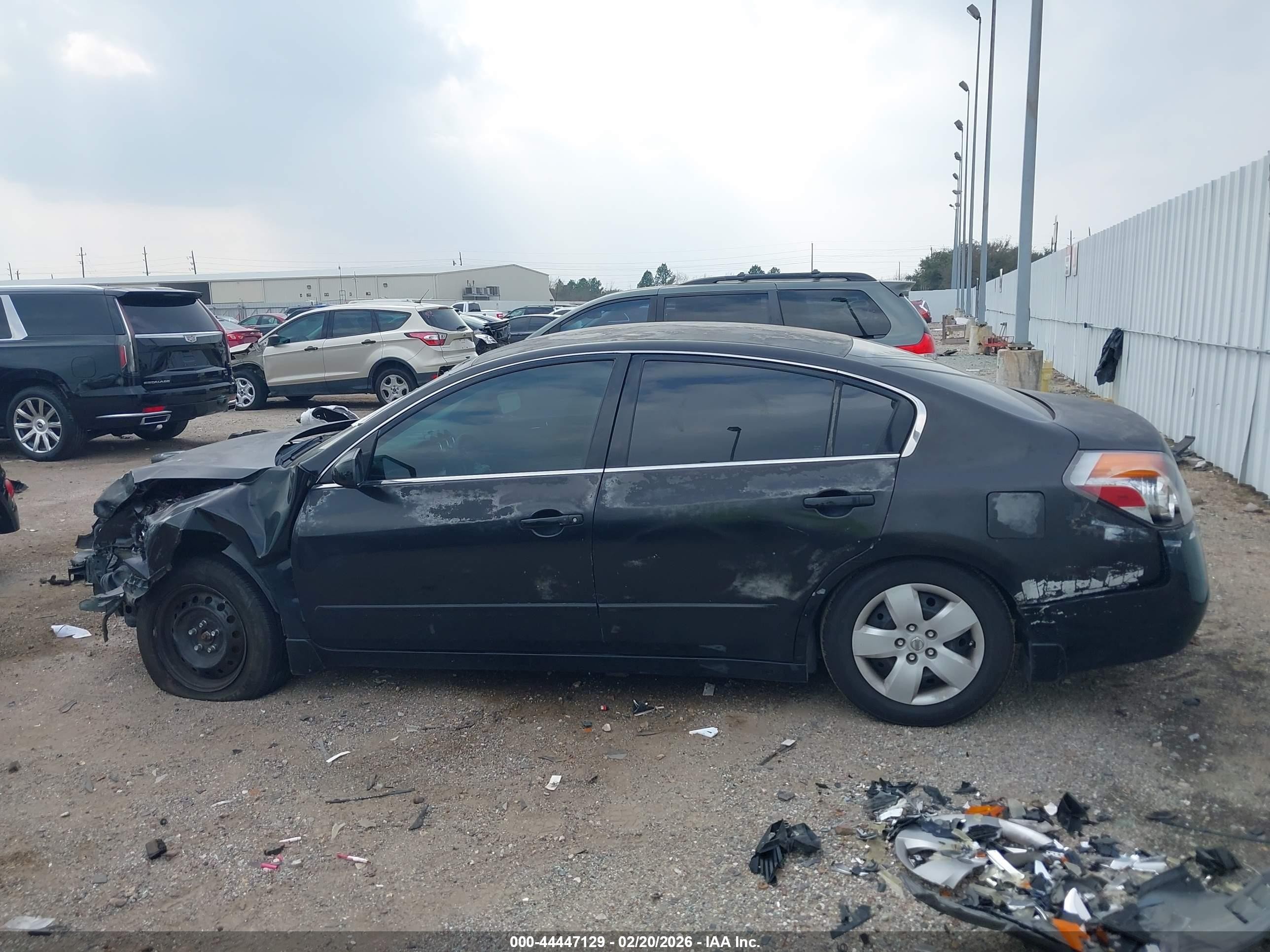 2008 Nissan Altima 2.5 S Black vin: 1N4AL21E78N537728