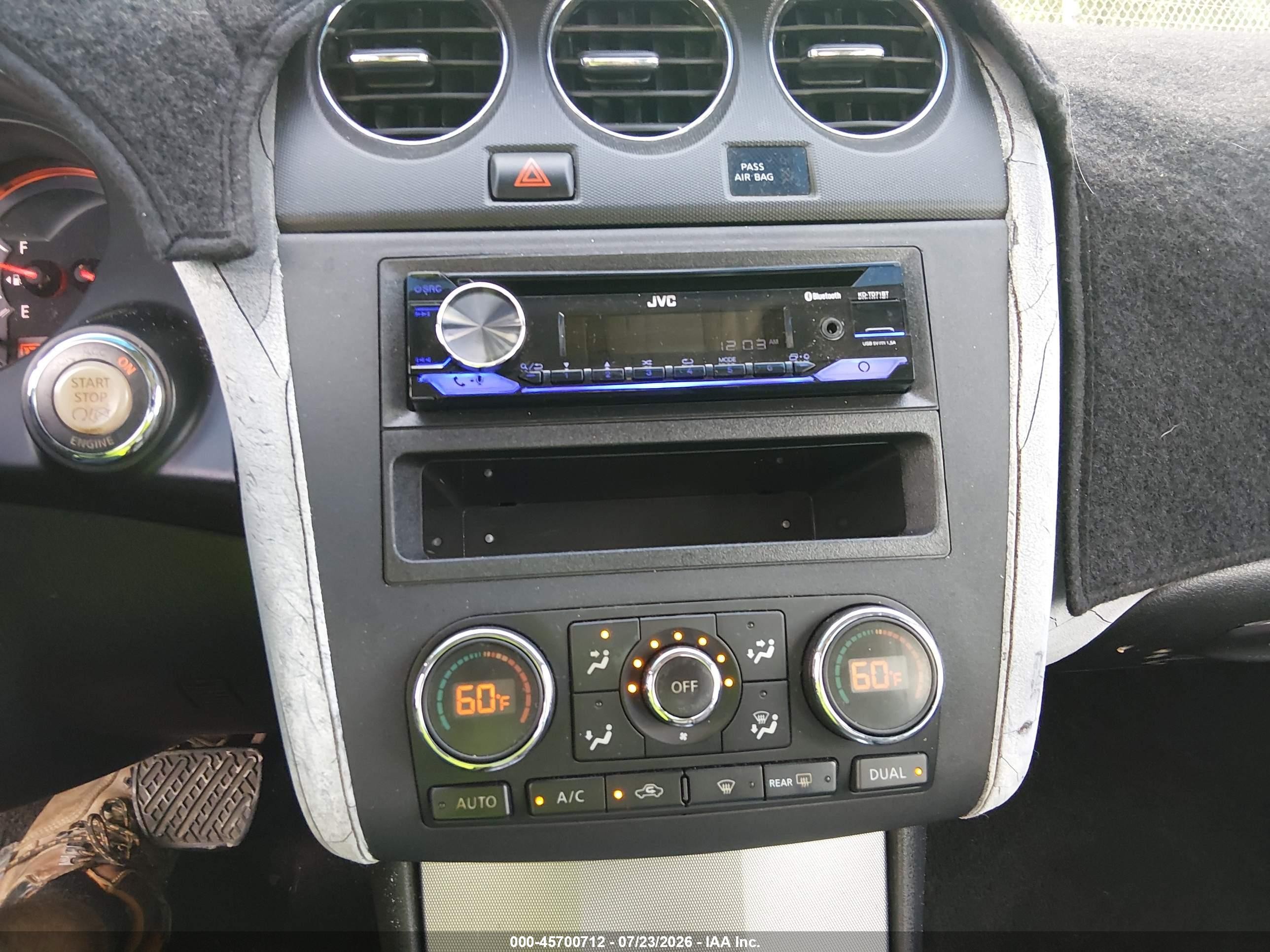 2008 Nissan Altima 2.5 Sl Tan vin: 1N4AL21E78N539124