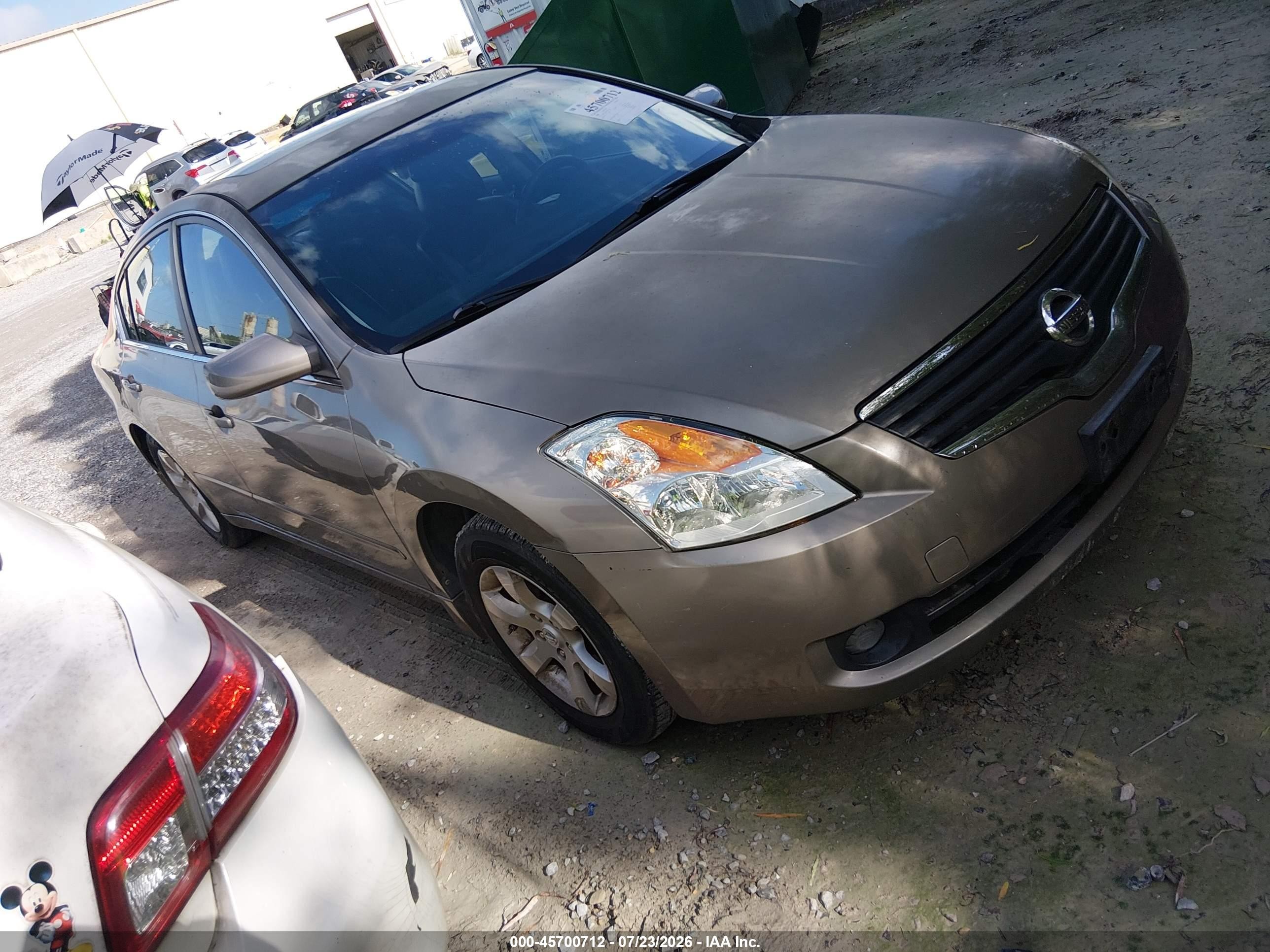 2008 Nissan Altima 2.5 Sl Tan vin: 1N4AL21E78N539124