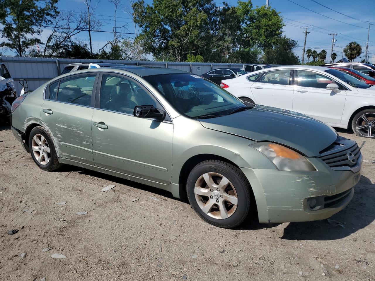 2008 Nissan Altima 2.5 Green vin: 1N4AL21E78N547451