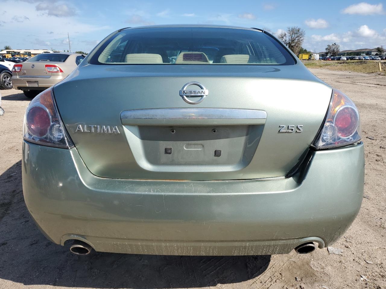 2008 Nissan Altima 2.5 Green vin: 1N4AL21E78N547451