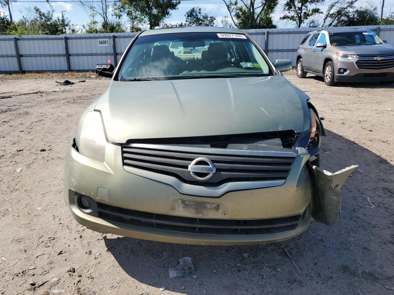 2008 Nissan Altima 2.5 Green vin: 1N4AL21E78N547451