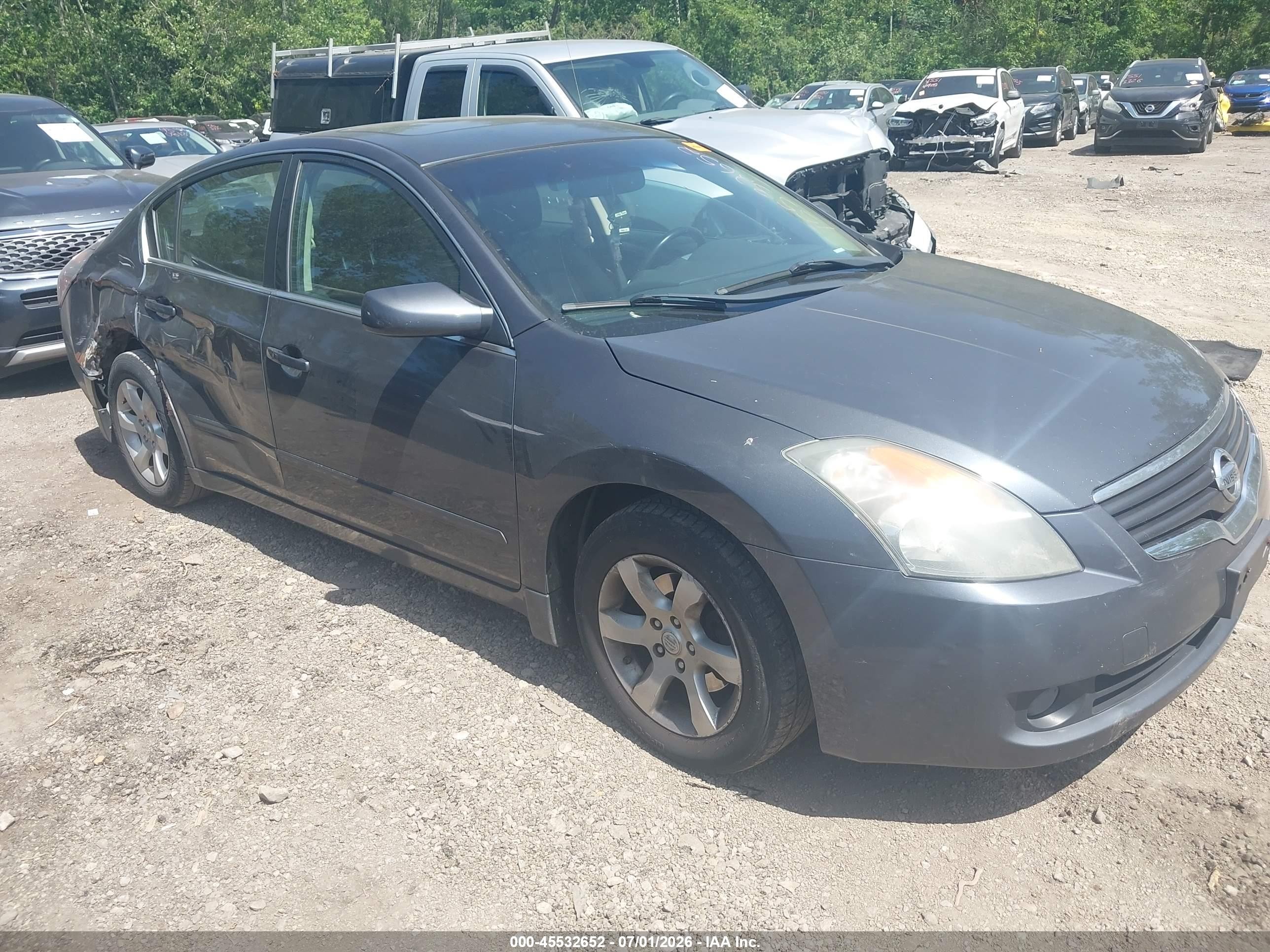 2009 Nissan Altima 2.5 S Серый vin: 1N4AL21E79N420989