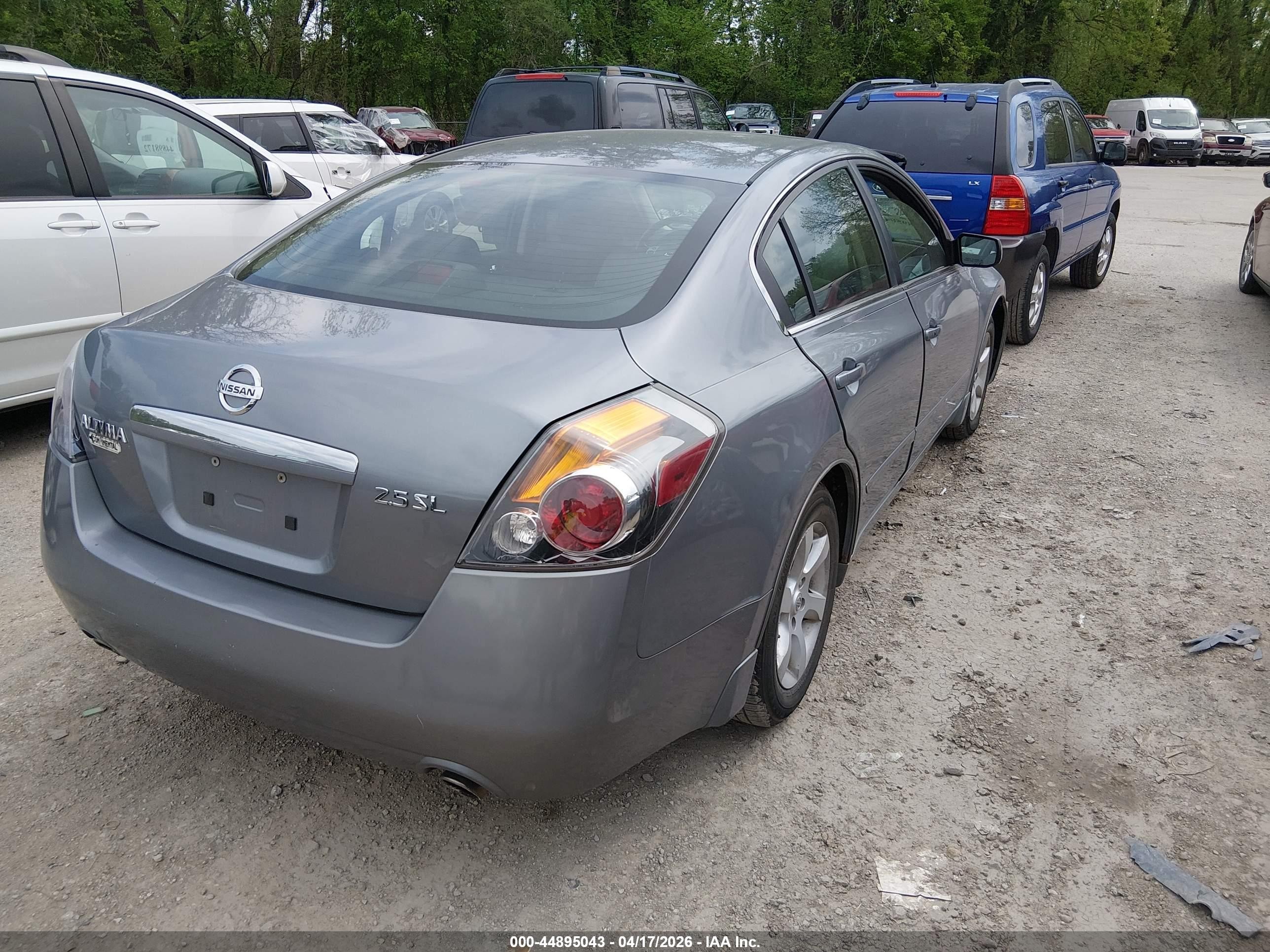 2009 Nissan Altima 2.5 S Серый vin: 1N4AL21E79N426906