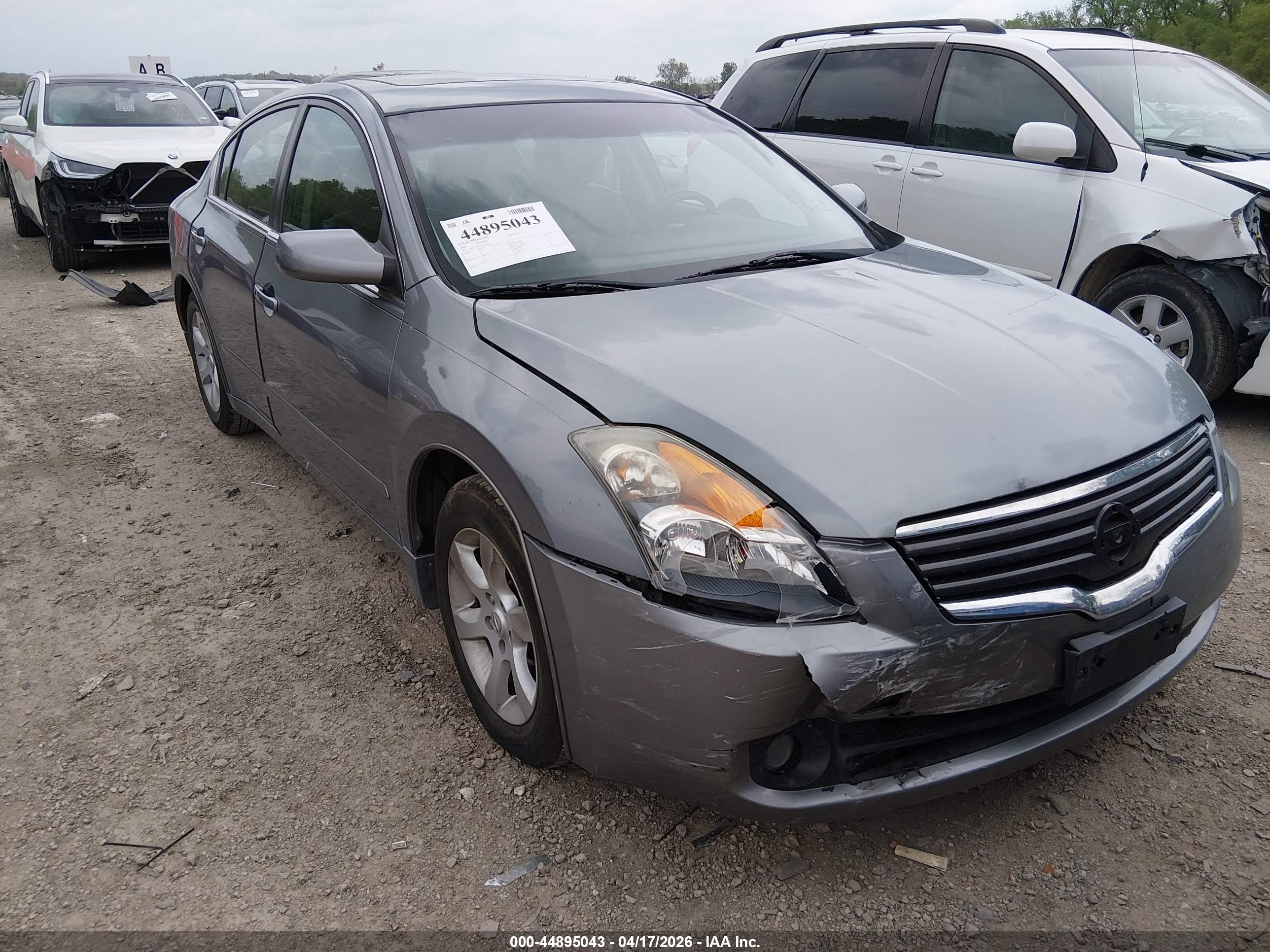 2009 Nissan Altima 2.5 S Серый vin: 1N4AL21E79N426906