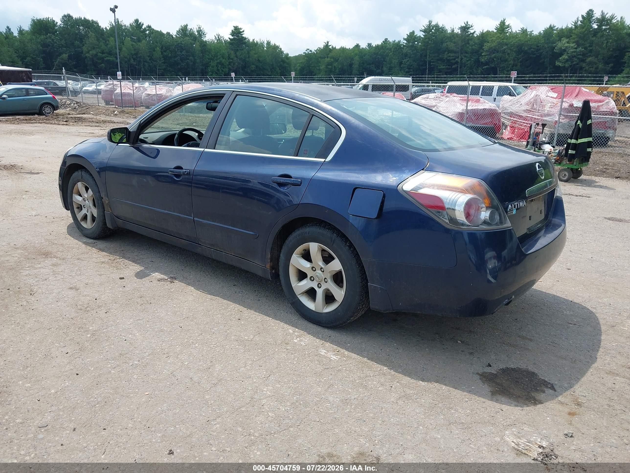 2009 Nissan Altima 2.5 S Blue vin: 1N4AL21E79N434679