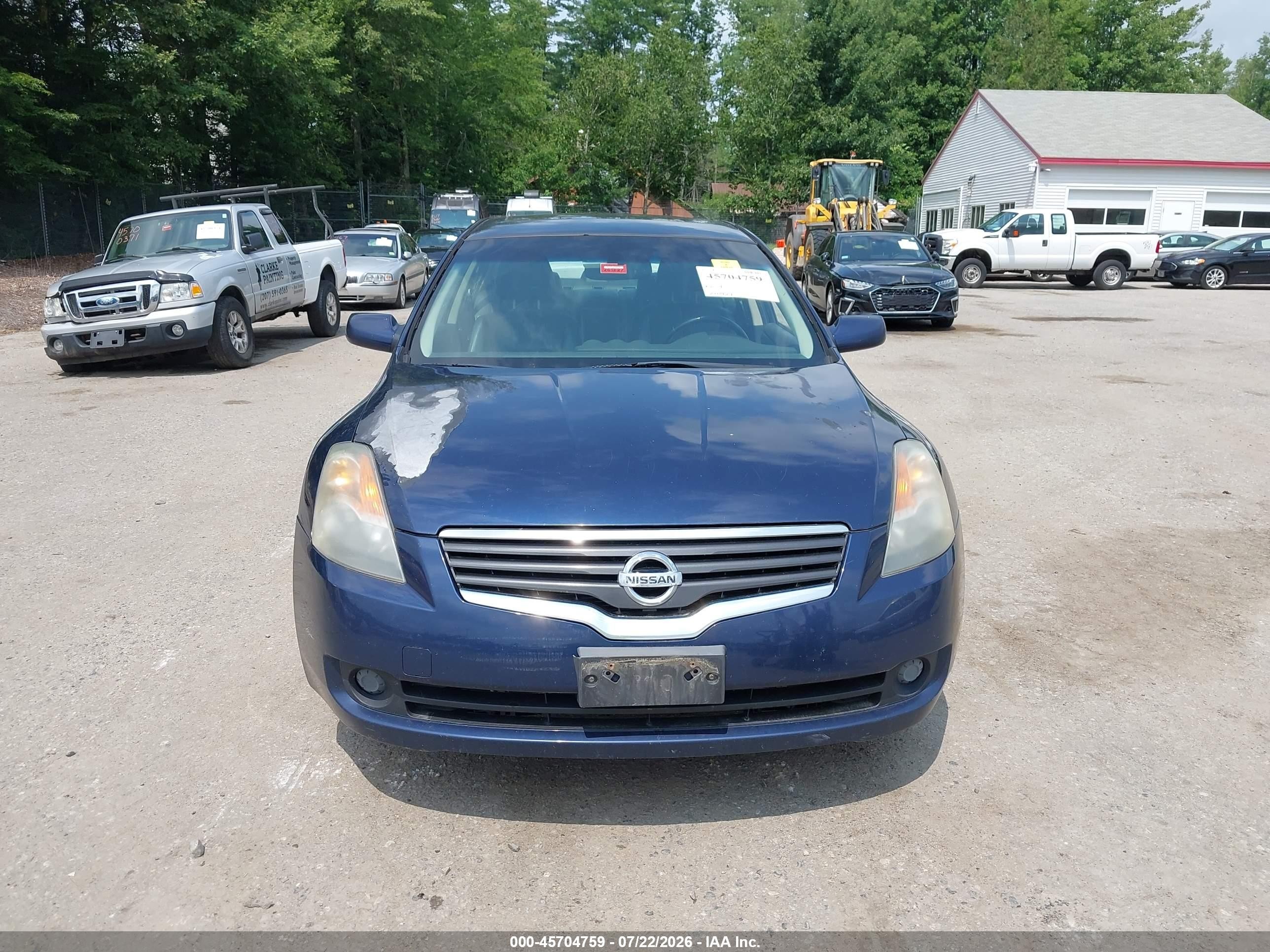 2009 Nissan Altima 2.5 S Blue vin: 1N4AL21E79N434679