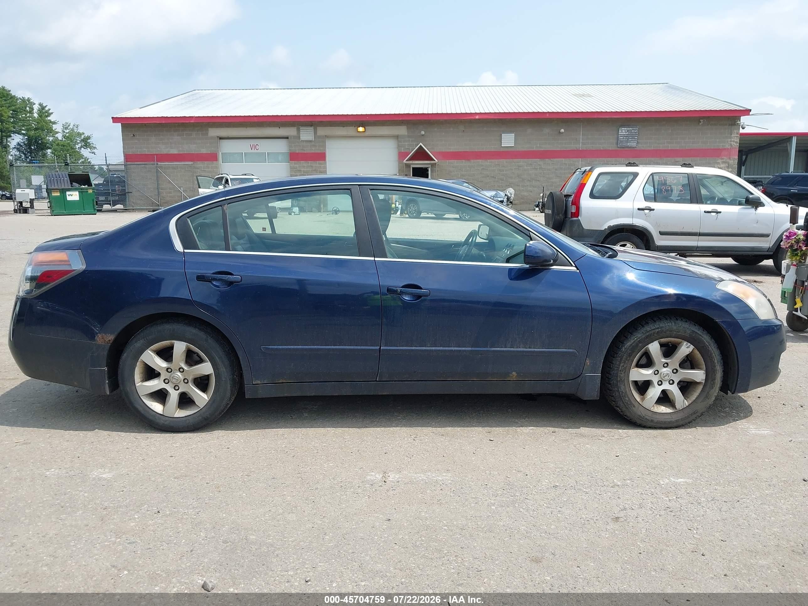 2009 Nissan Altima 2.5 S Blue vin: 1N4AL21E79N434679
