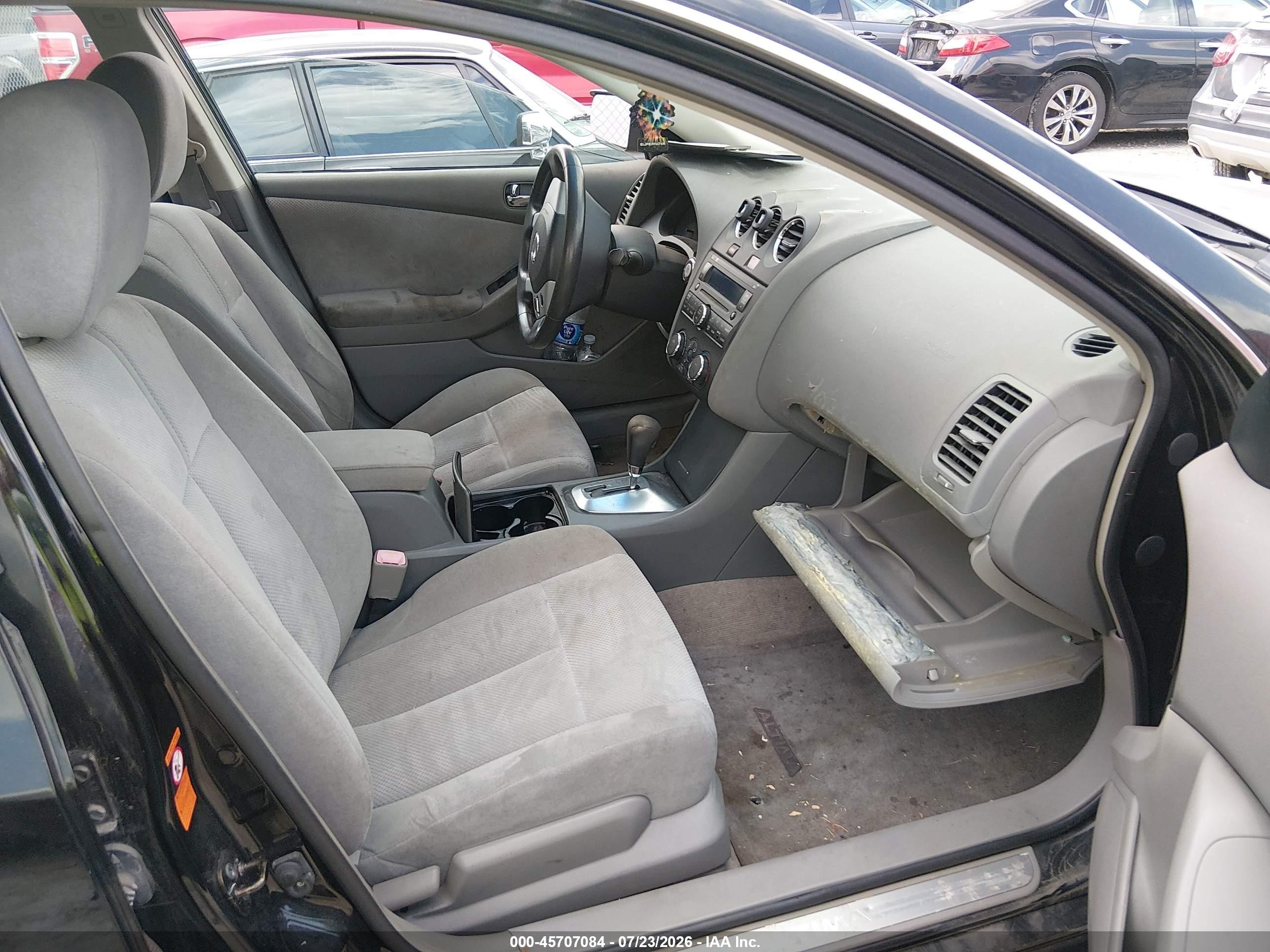 2009 Nissan Altima 2.5 S Black vin: 1N4AL21E79N438263