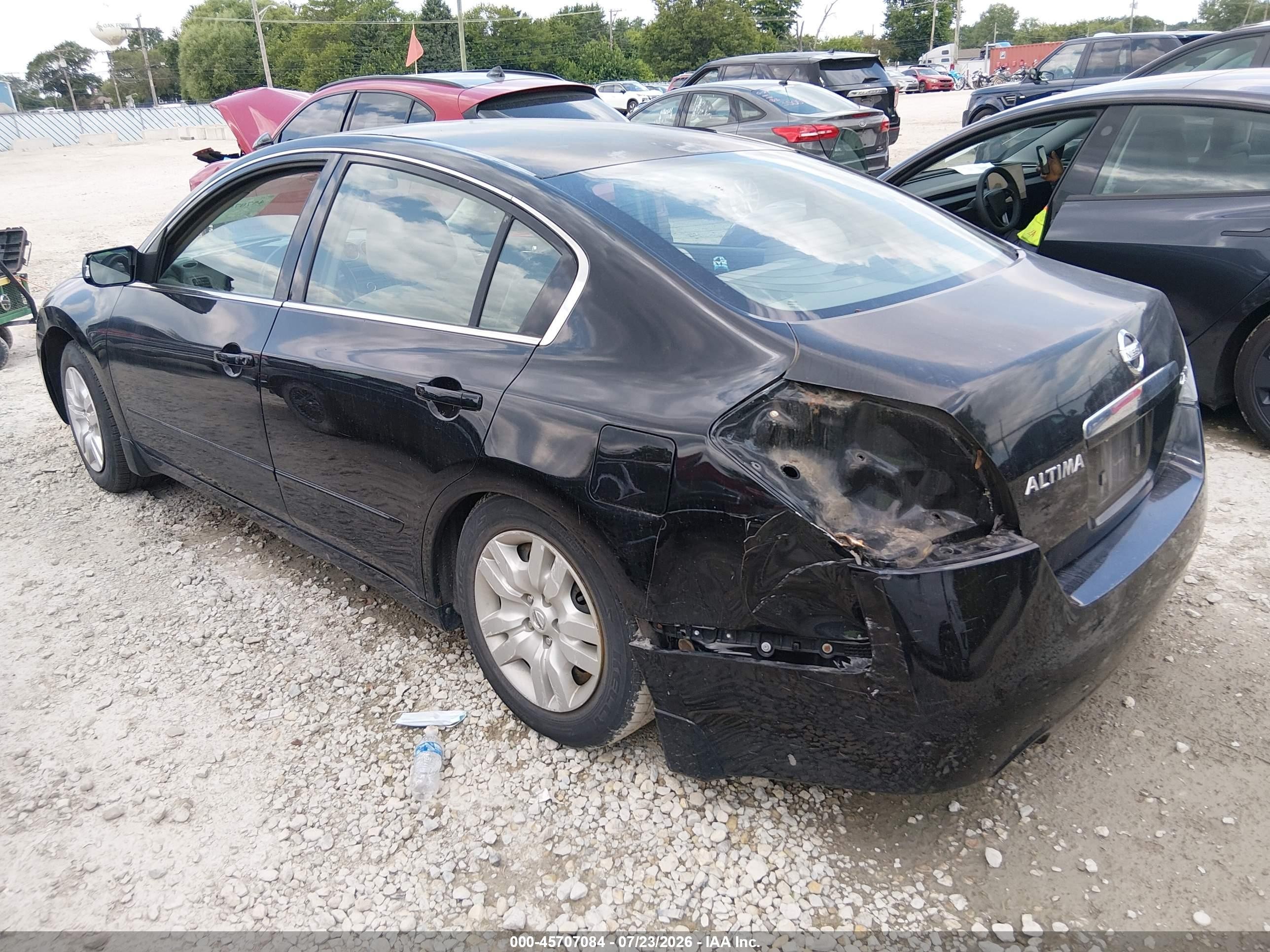 2009 Nissan Altima 2.5 S Black vin: 1N4AL21E79N438263