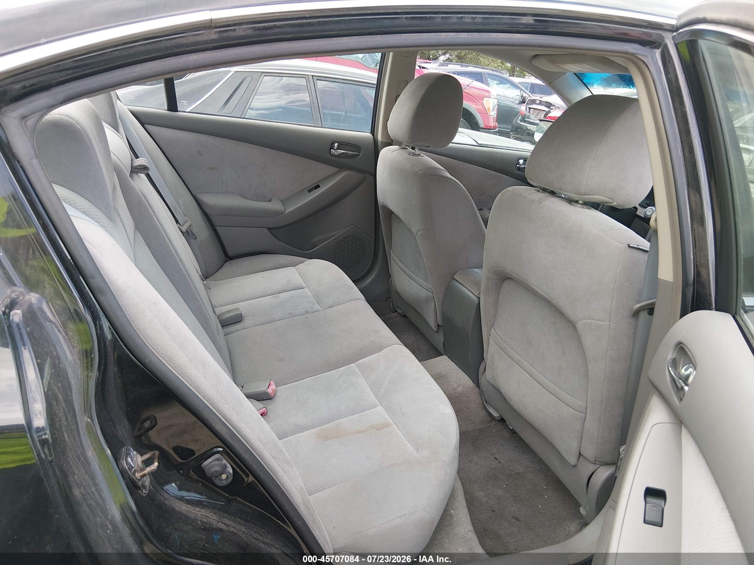 2009 Nissan Altima 2.5 S Black vin: 1N4AL21E79N438263