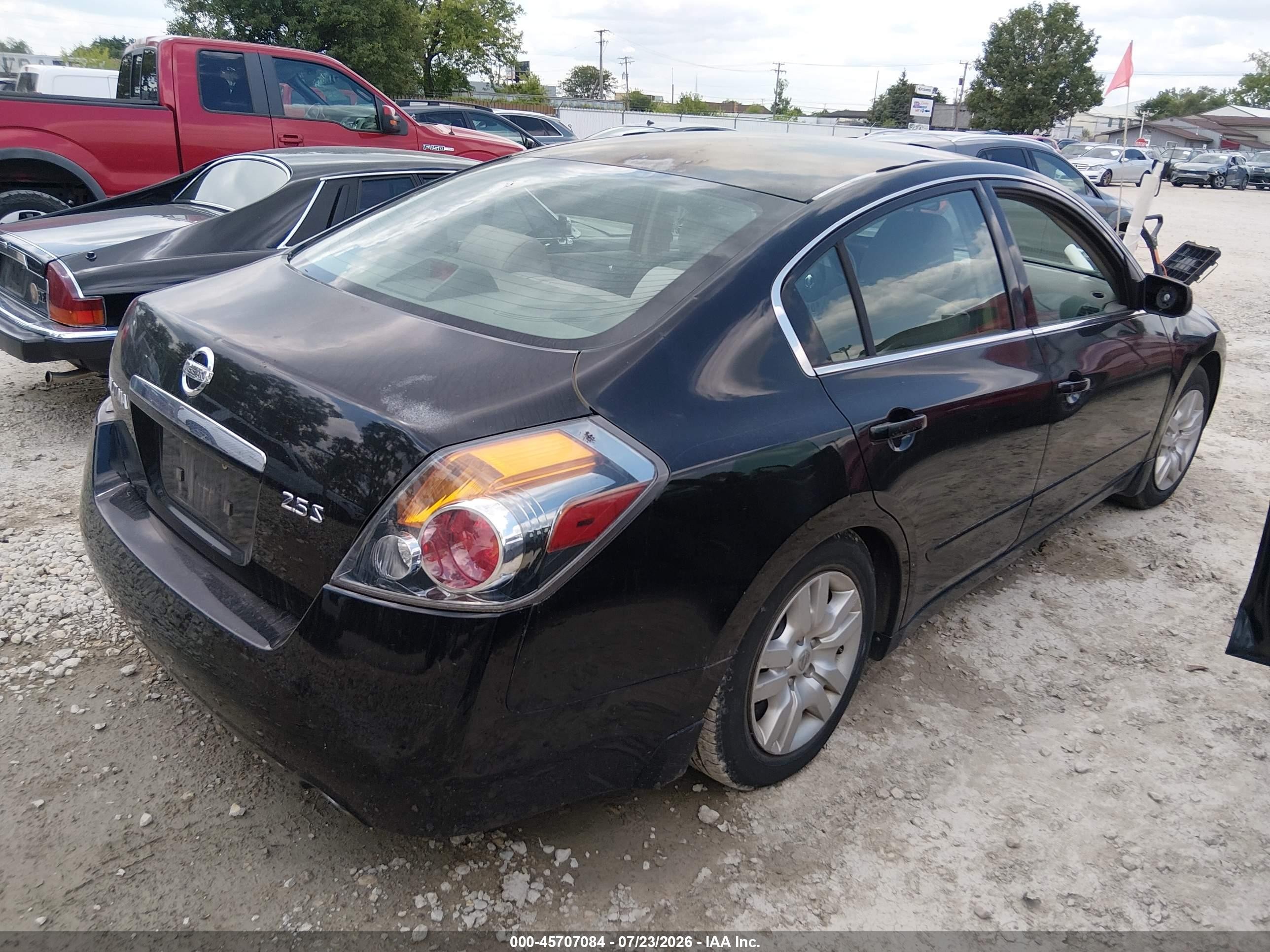 2009 Nissan Altima 2.5 S Black vin: 1N4AL21E79N438263