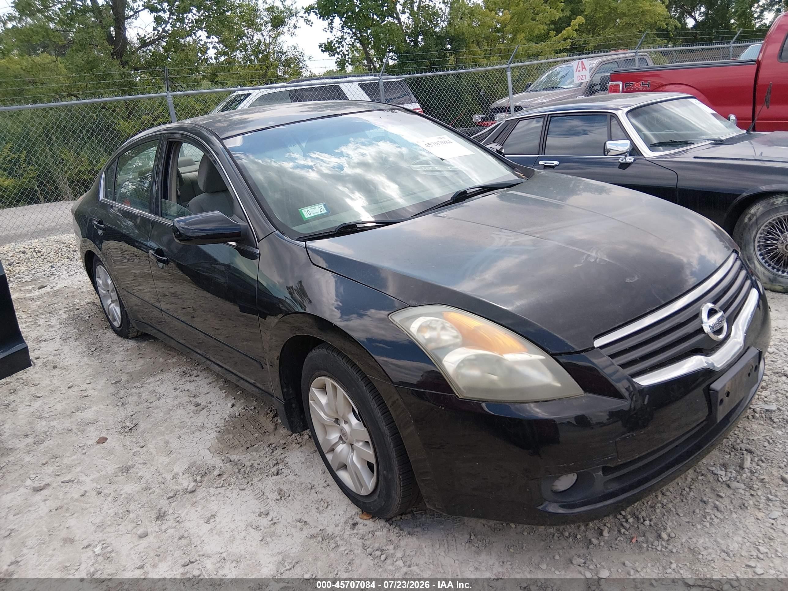 2009 Nissan Altima 2.5 S Черный vin: 1N4AL21E79N438263