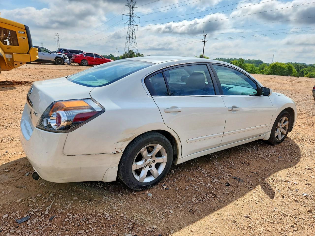 2009 Nissan Altima White vin: 1N4AL21E79N453345