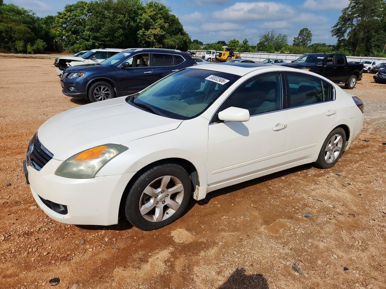 2009 Nissan Altima White vin: 1N4AL21E79N453345