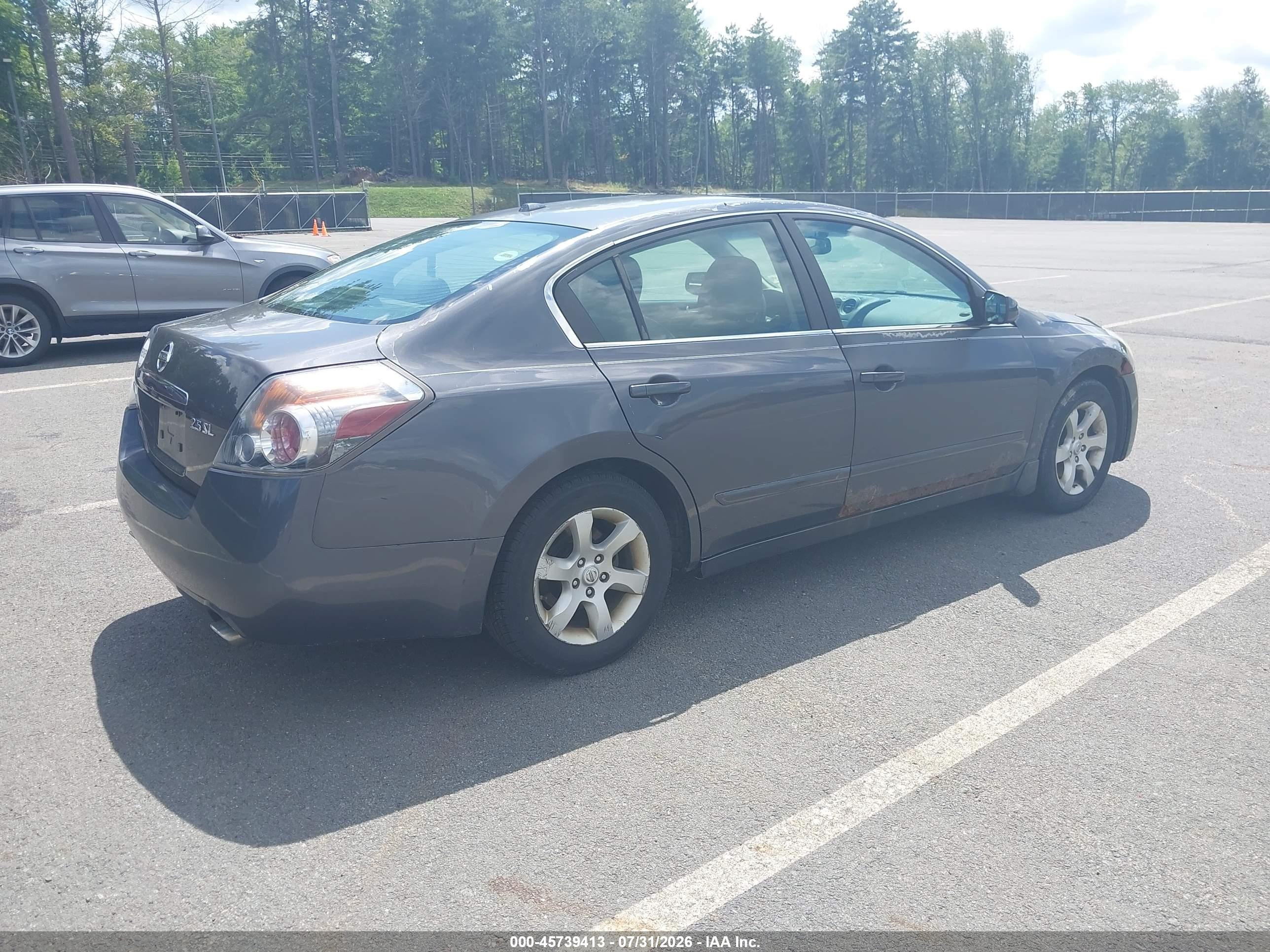 2009 Nissan Altima 2.5 S Gray vin: 1N4AL21E79N464314