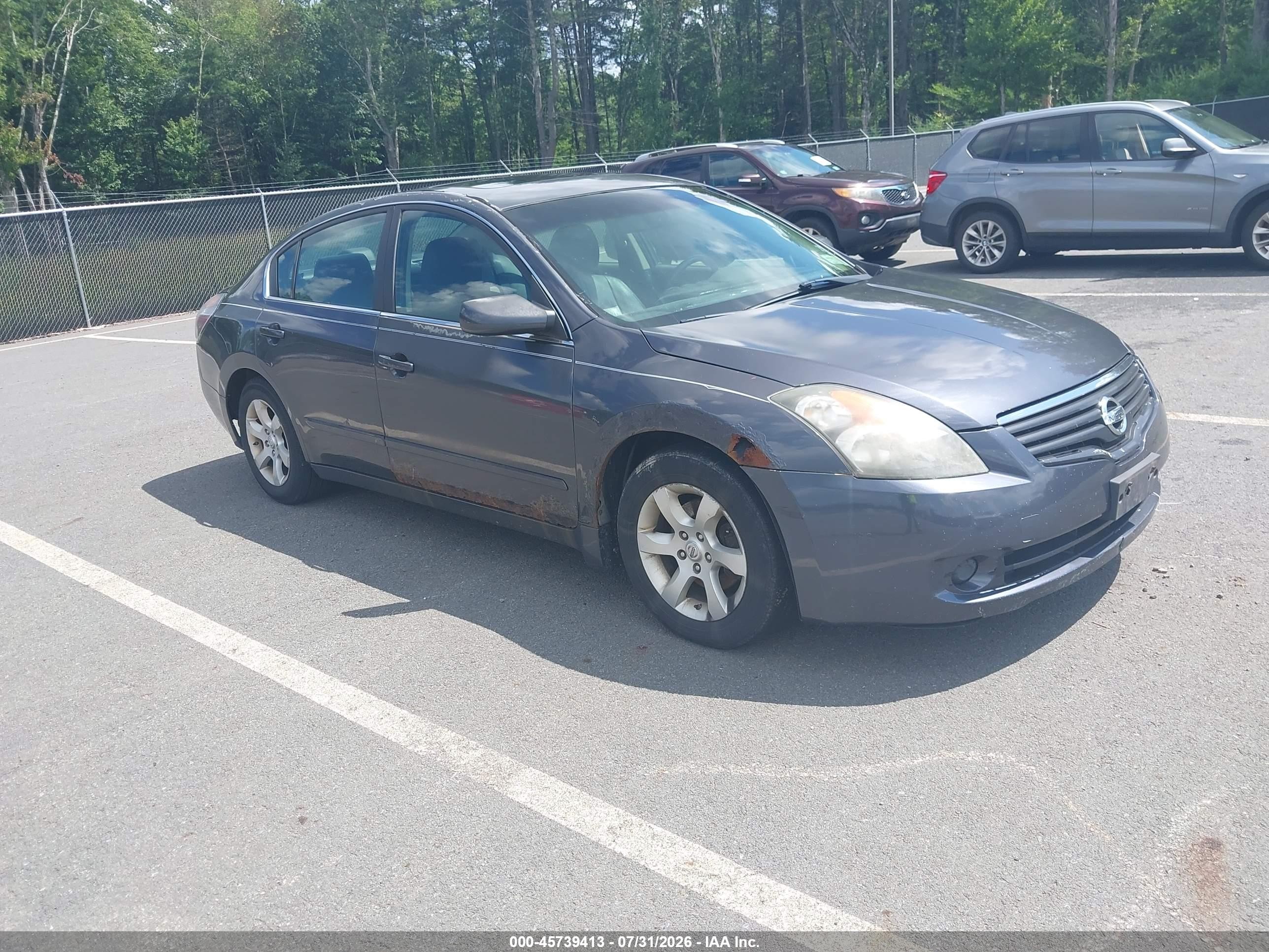 2009 Nissan Altima 2.5 S Gray vin: 1N4AL21E79N464314