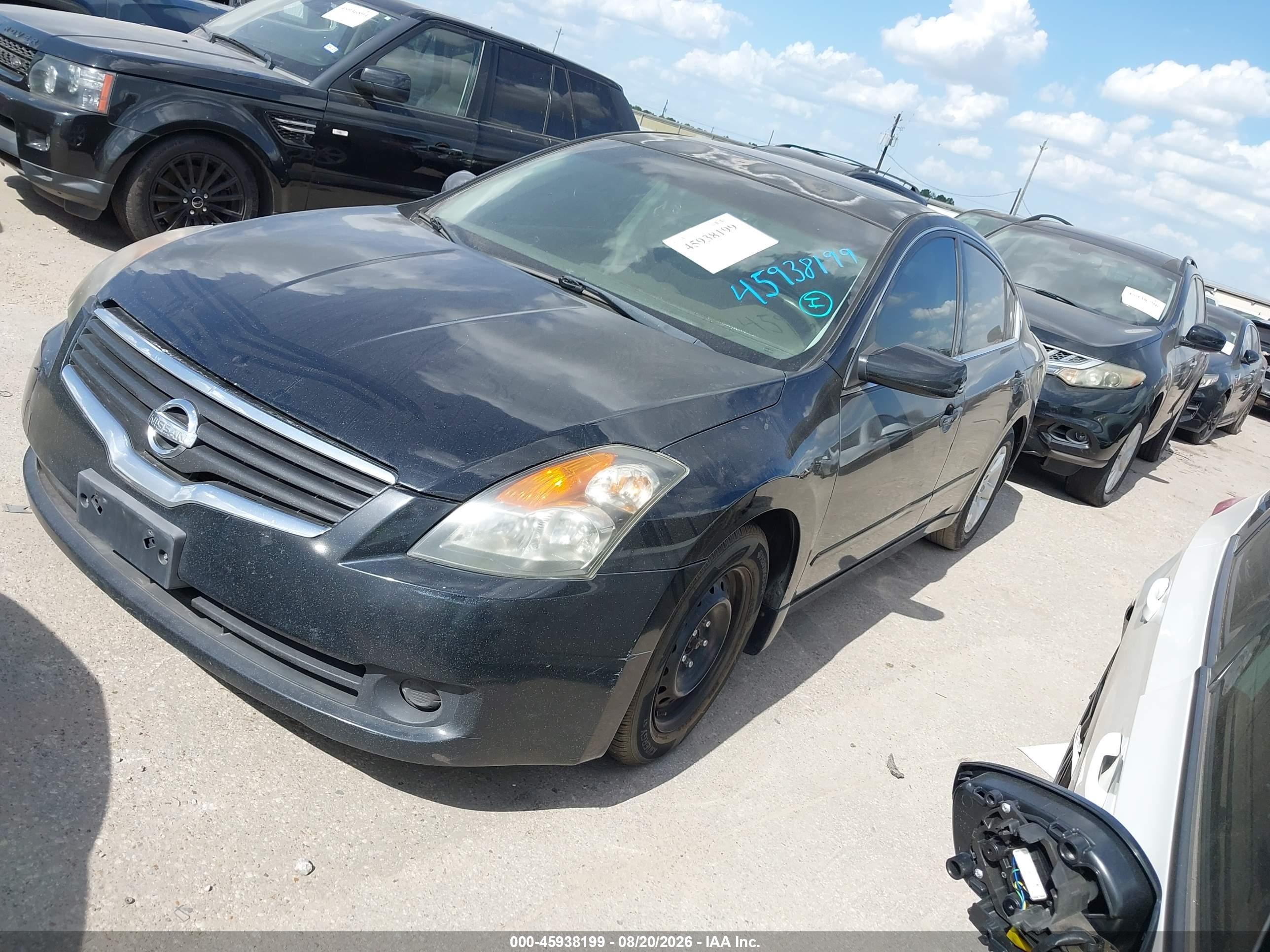 2009 Nissan Altima 2.5 S Black vin: 1N4AL21E79N499533