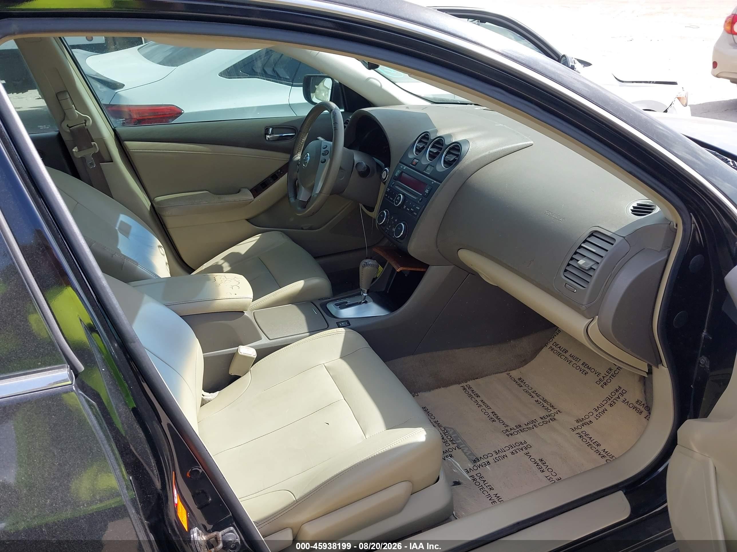 2009 Nissan Altima 2.5 S Black vin: 1N4AL21E79N499533