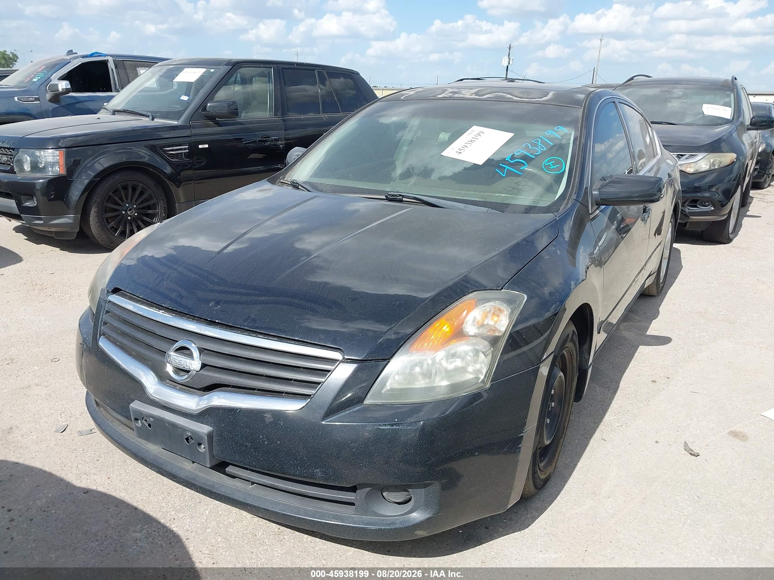 2009 Nissan Altima 2.5 S Black vin: 1N4AL21E79N499533