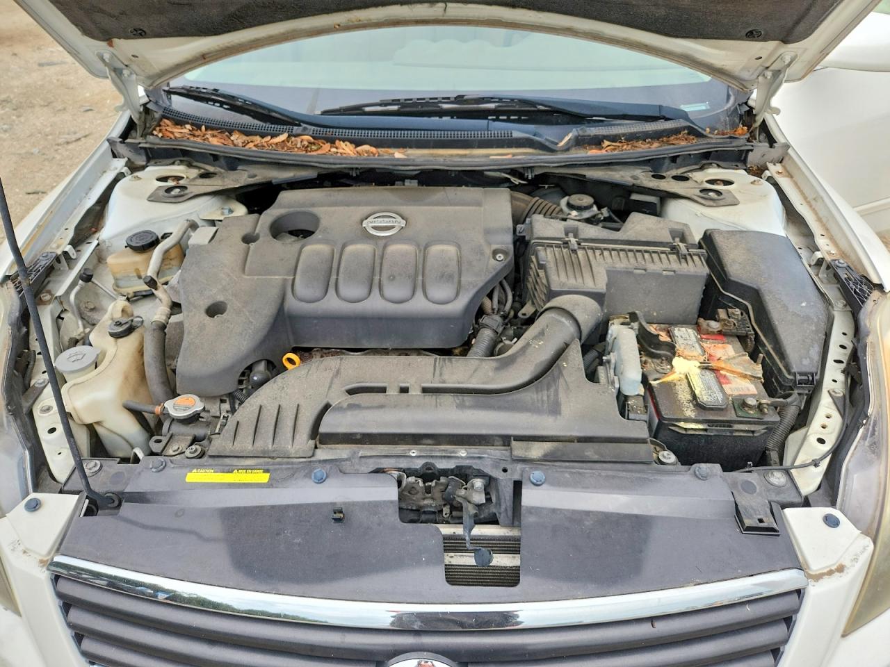 2009 Nissan Altima 2.5 White vin: 1N4AL21E79N517366